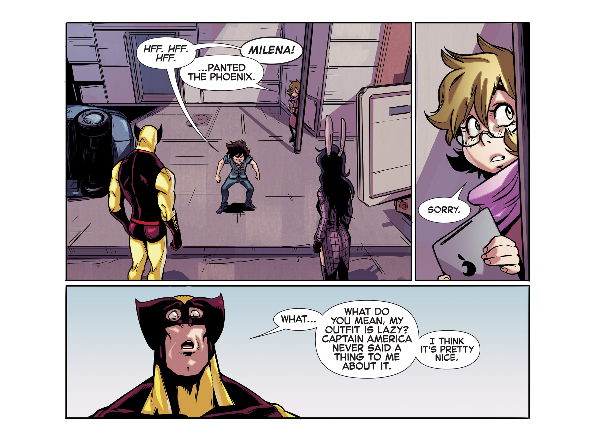Read online A Year of Marvels: April Infinite Comic comic -  Issue # Full - 49