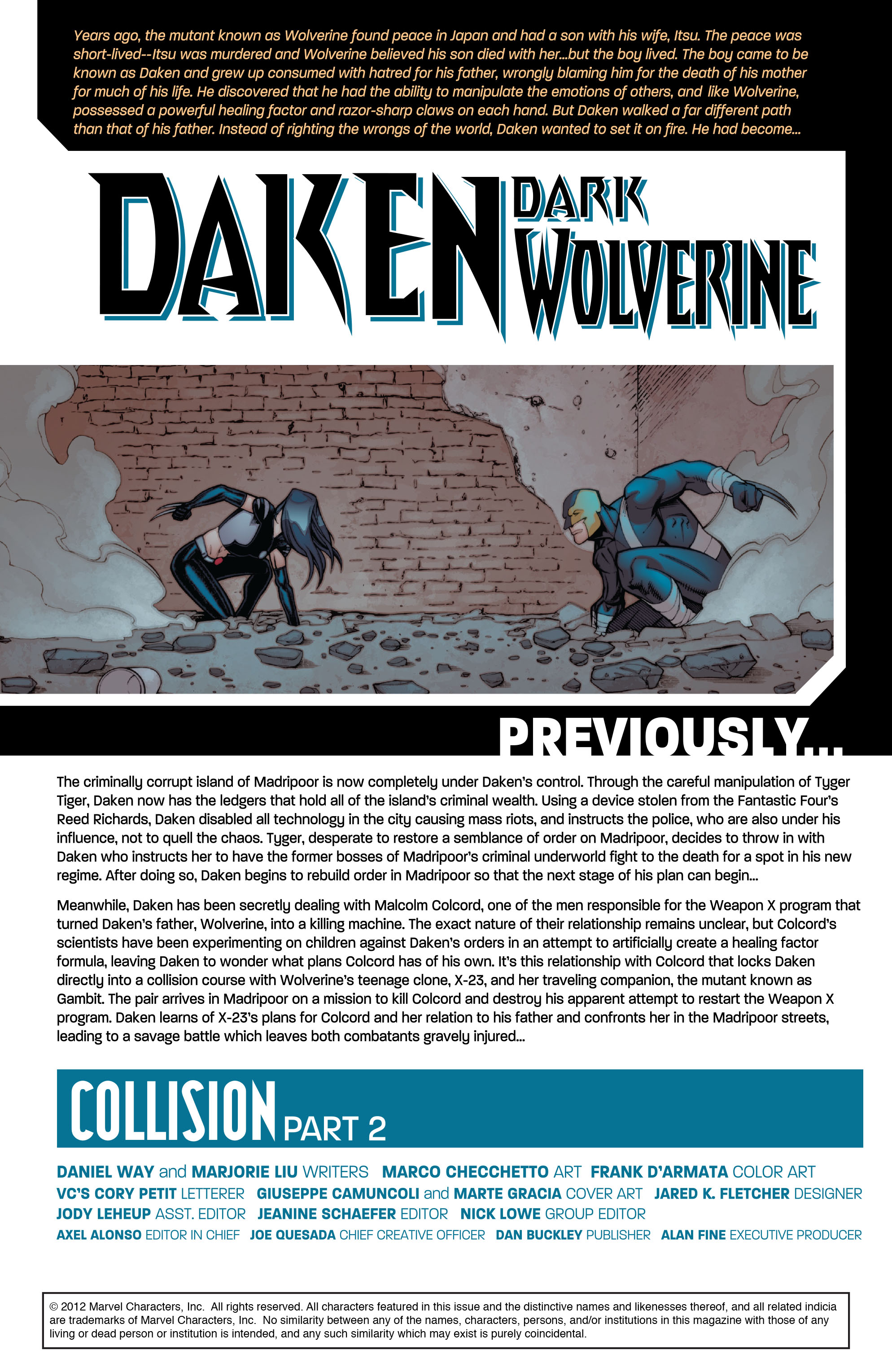 Read online Daken: Dark Wolverine comic -  Issue #8 - 2