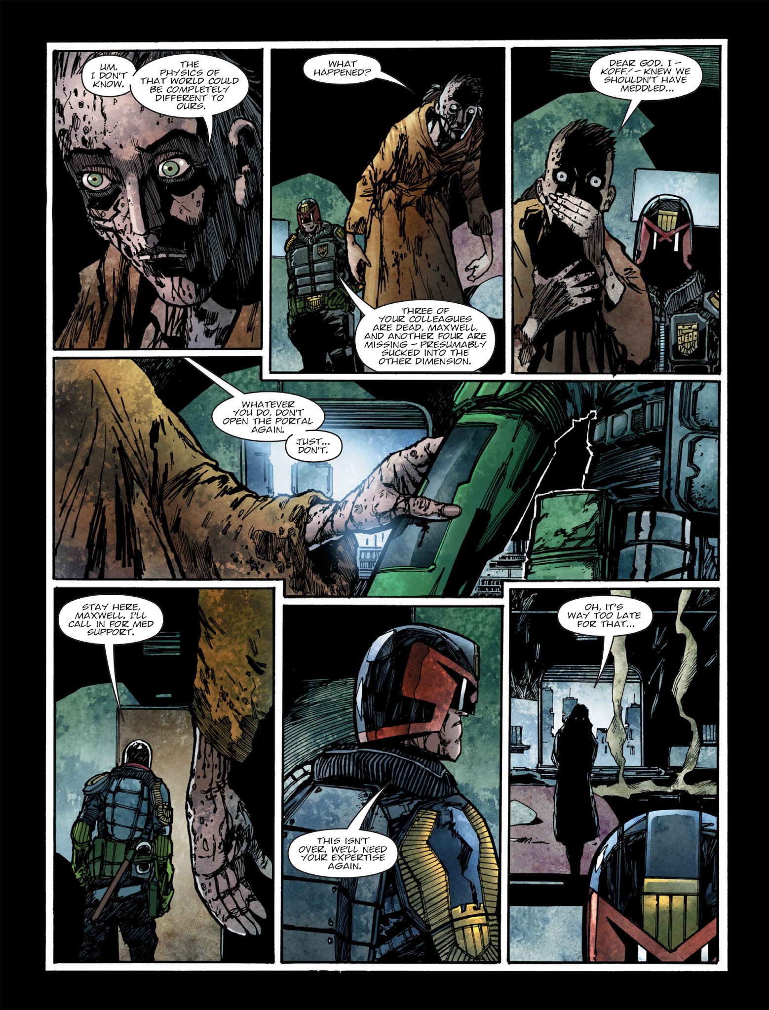 Read online Judge Dredd Megazine (Vol. 5) comic -  Issue #393 - 56