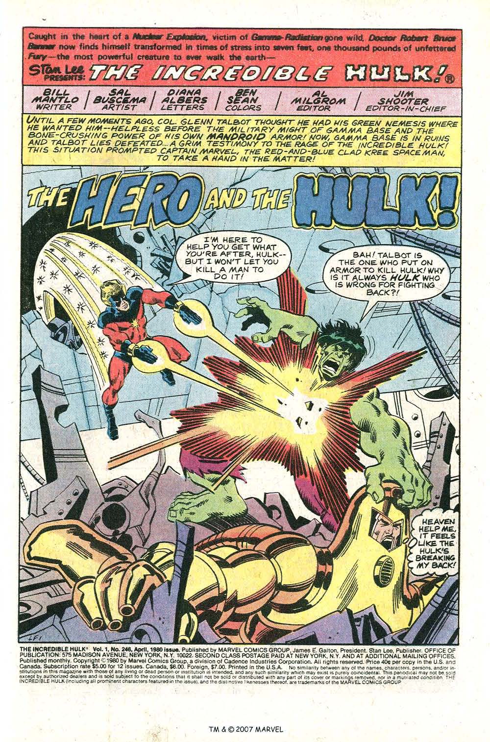 Read online The Incredible Hulk (1968) comic -  Issue #246 - 3