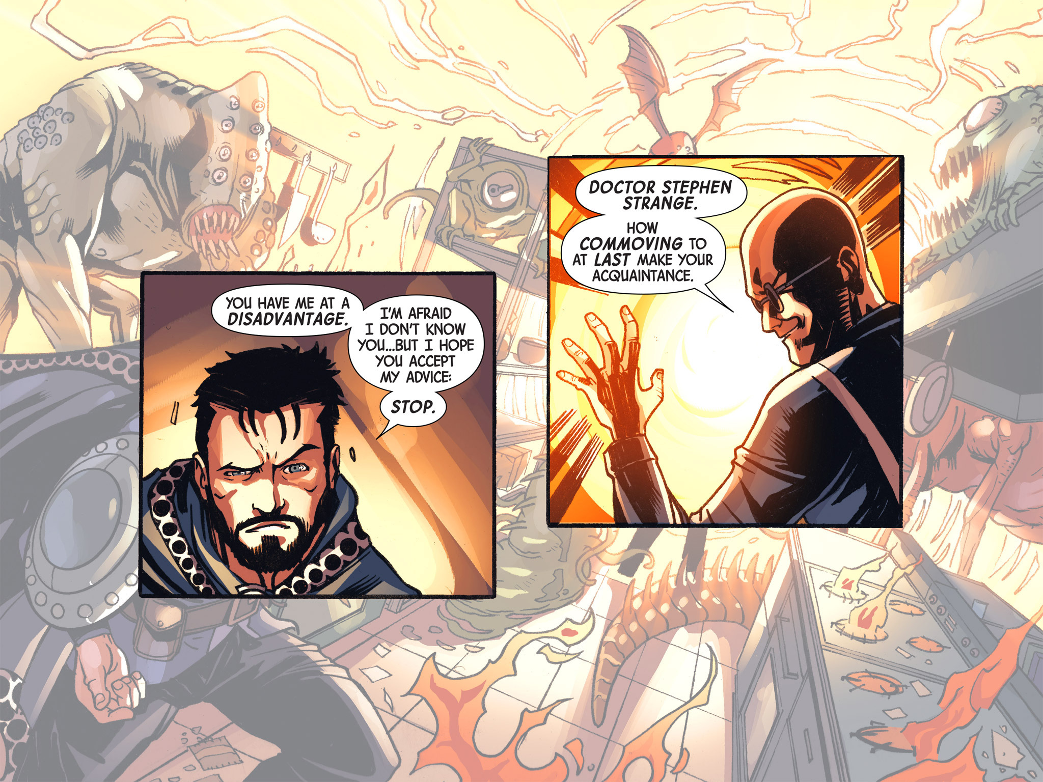 Read online Doctor Strange/Punisher: Magic Bullets Infinite Comic comic -  Issue #3 - 49