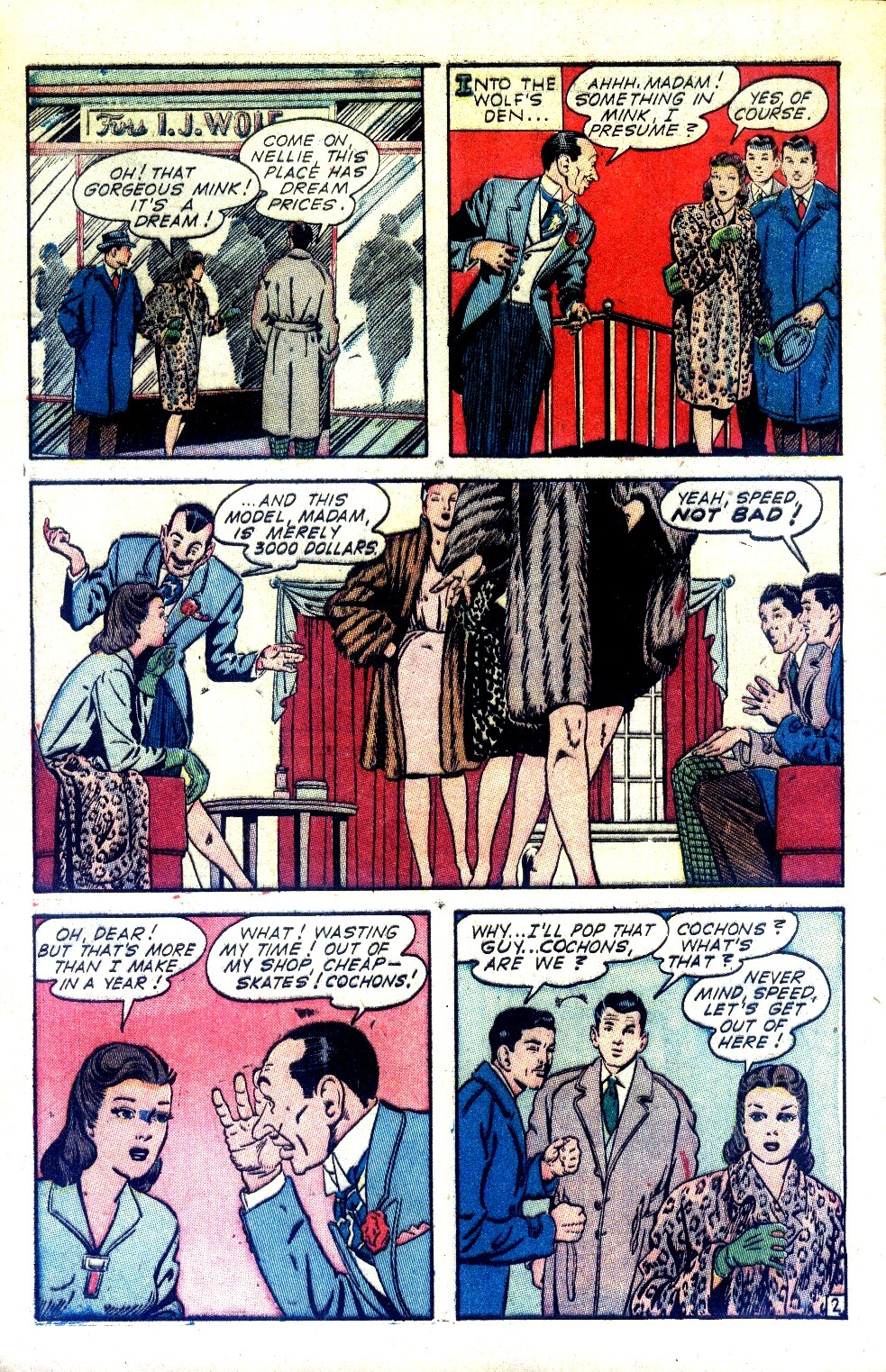 Read online Nellie The Nurse (1945) comic -  Issue #2 - 4
