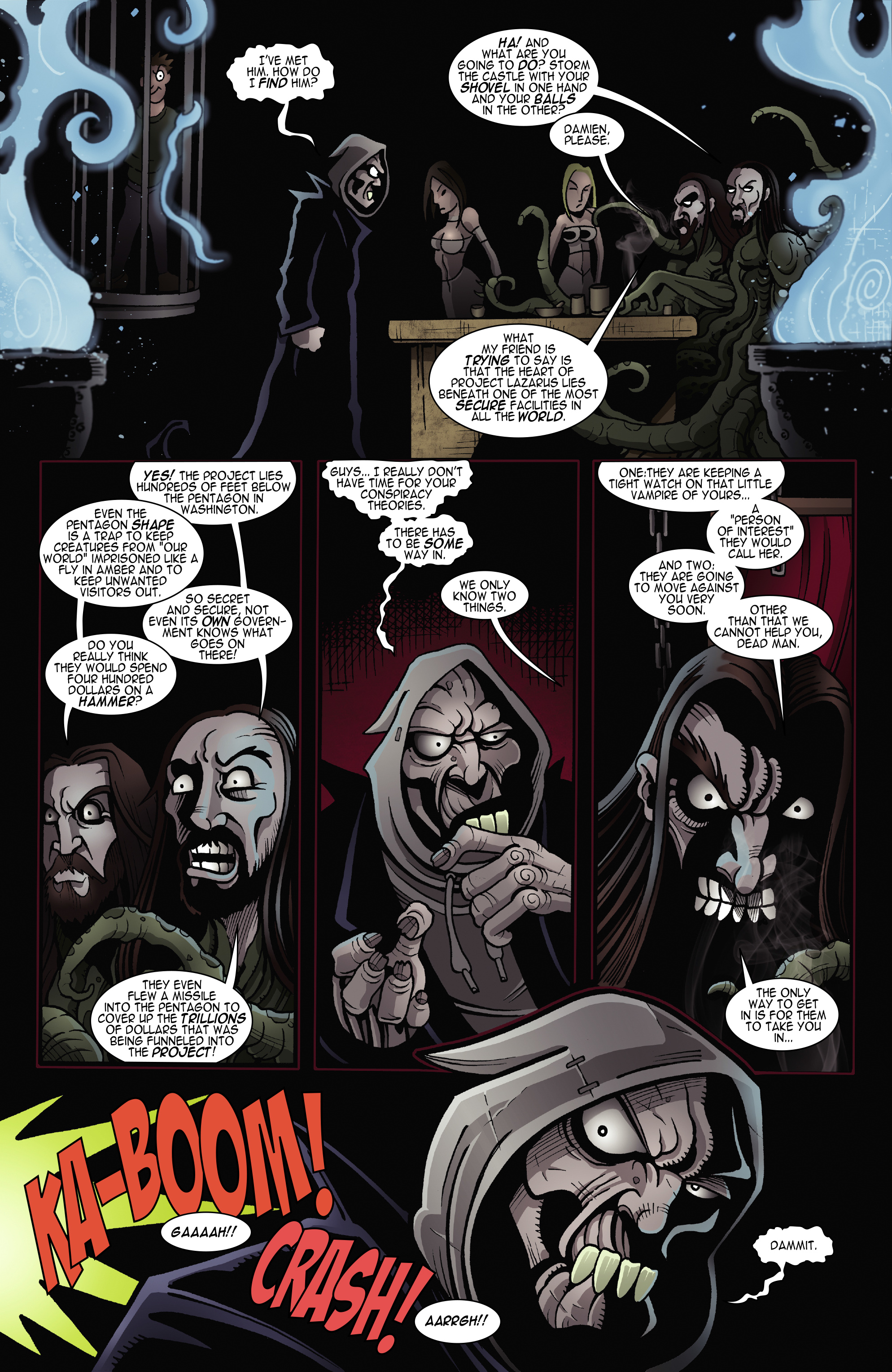 Read online The Living Corpse: Exhumed comic -  Issue #3 - 12