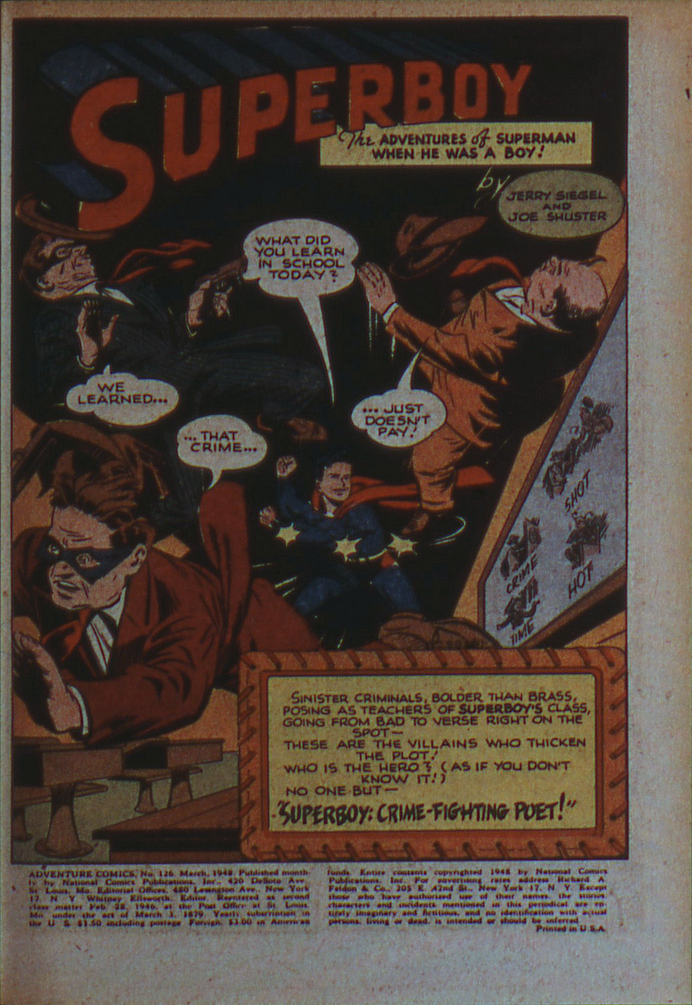 Read online Adventure Comics (1938) comic -  Issue #126 - 3