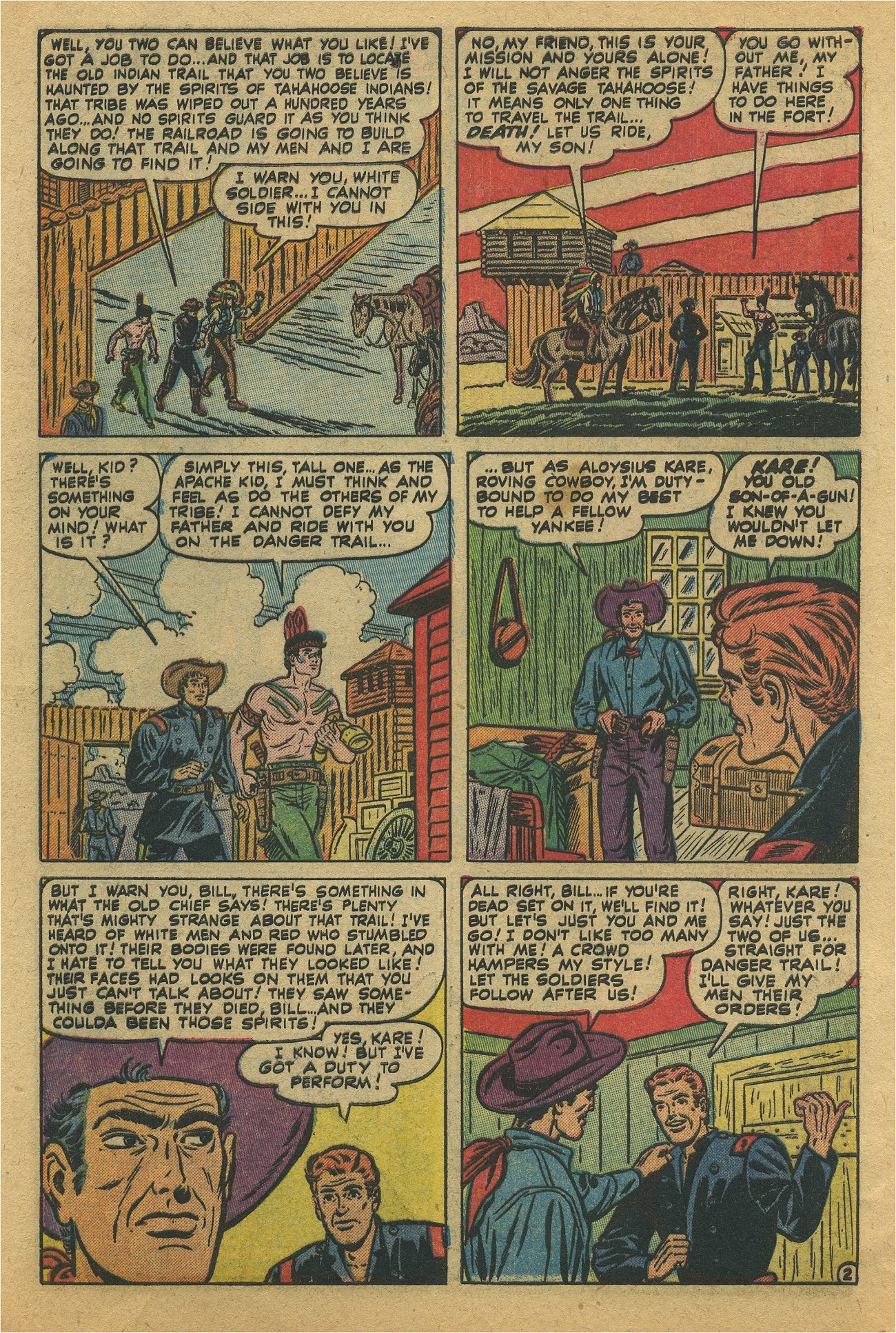 Read online Apache Kid comic -  Issue #7 - 4