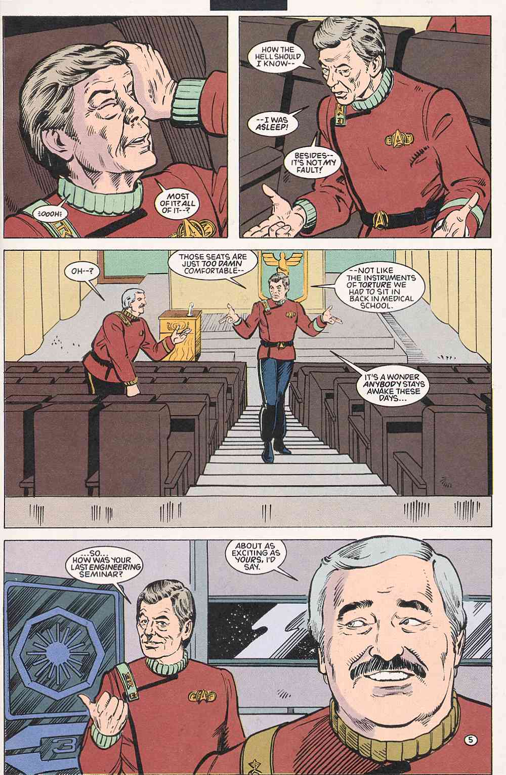 Read online Star Trek (1989) comic -  Issue #42 - 5