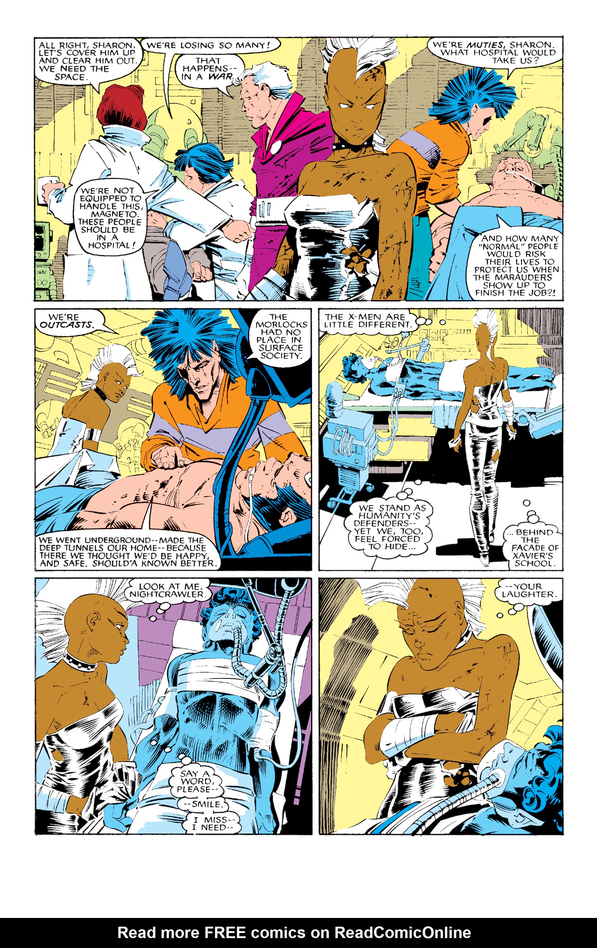 Read online X-Men Milestones: Mutant Massacre comic -  Issue # TPB (Part 3) - 1