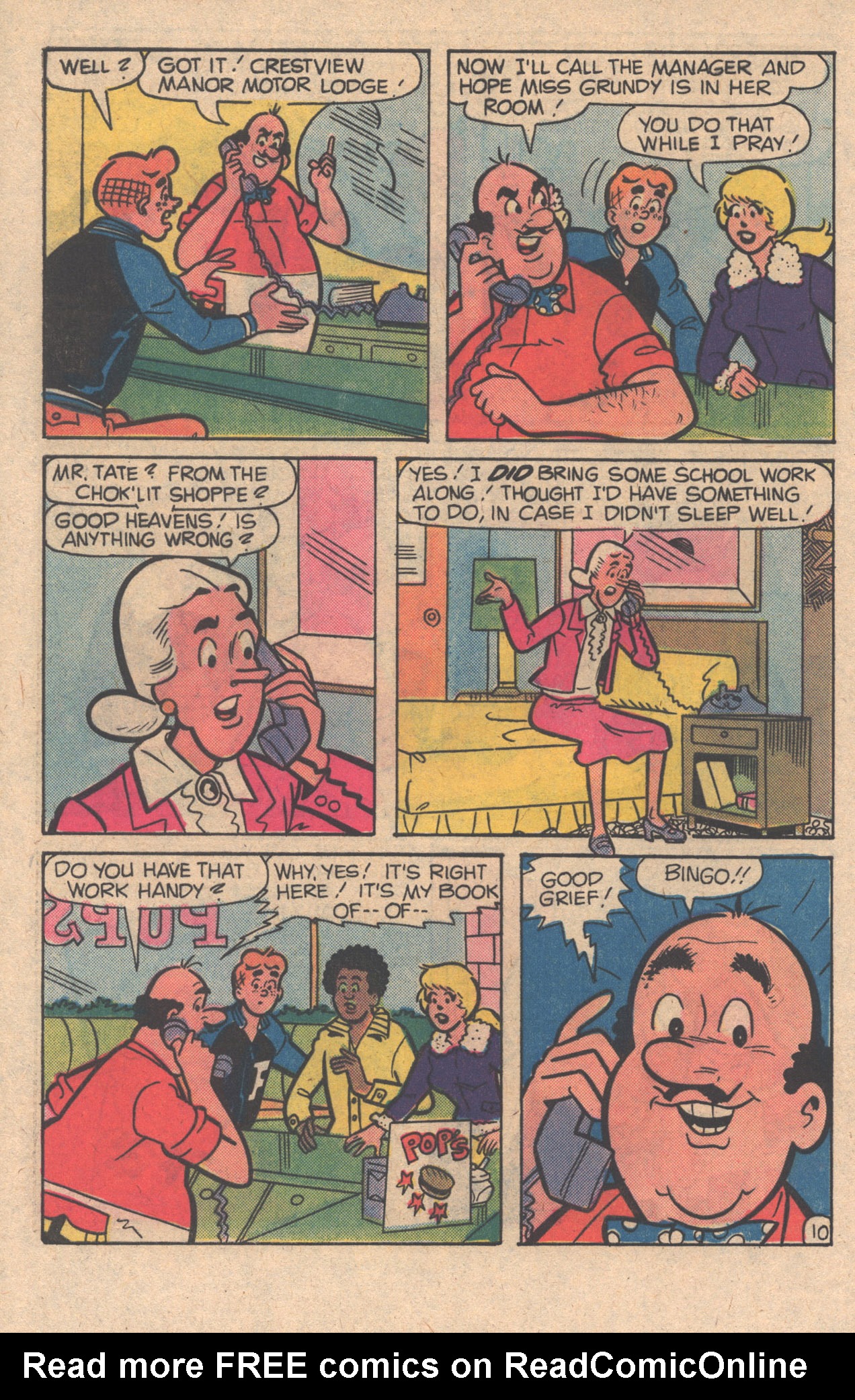Read online Archie at Riverdale High (1972) comic -  Issue #77 - 32