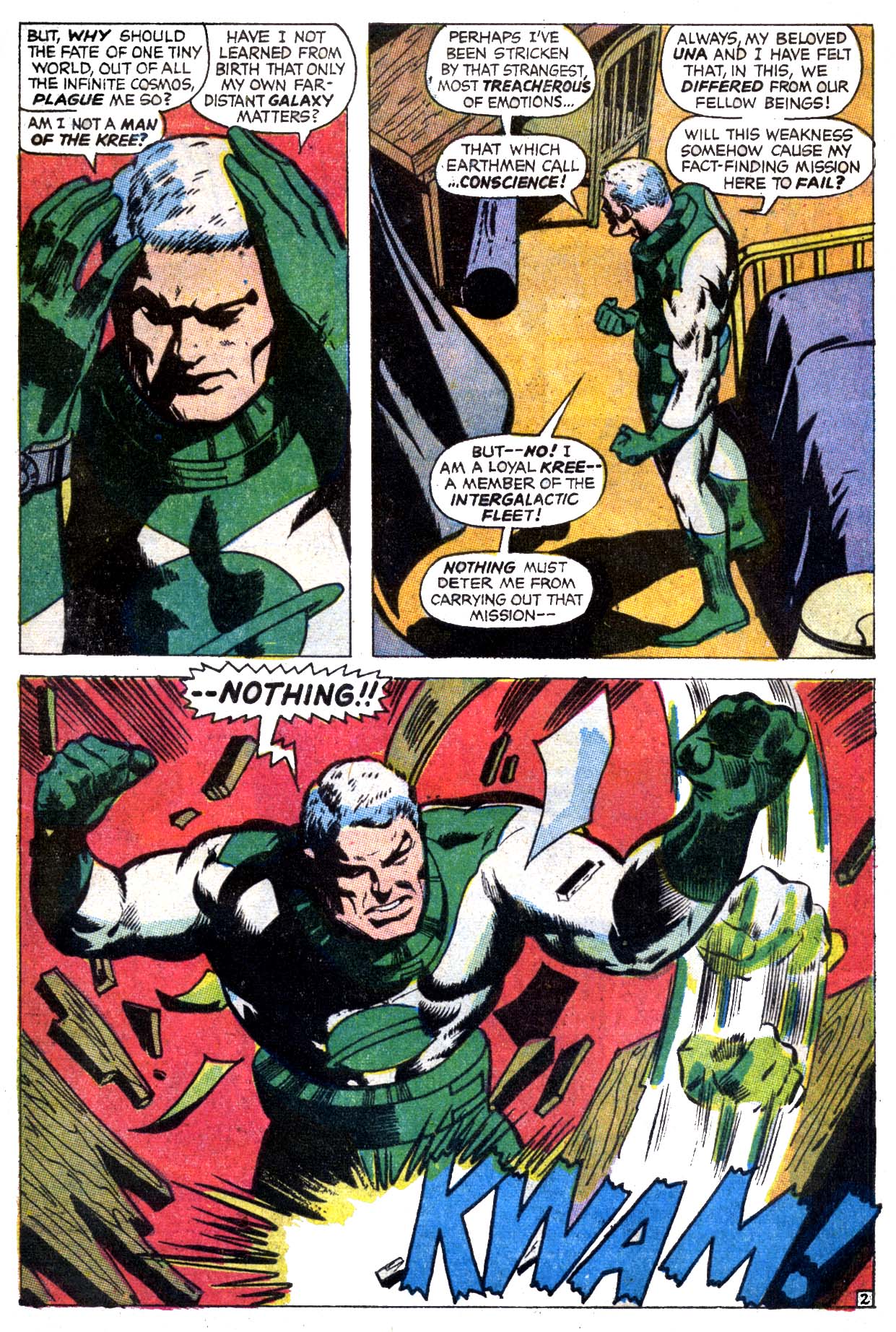 Read online Captain Marvel (1968) comic -  Issue #4 - 3