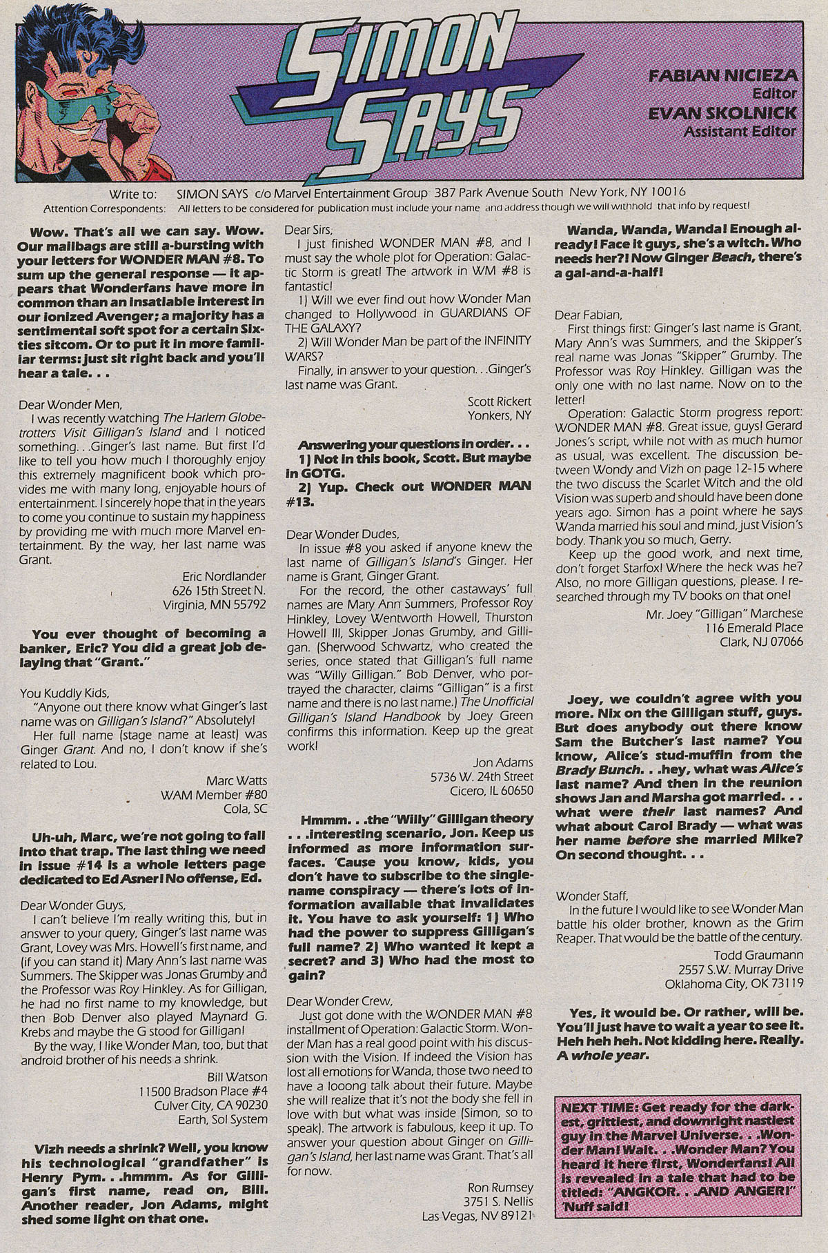 Read online Wonder Man (1991) comic -  Issue #11 - 23