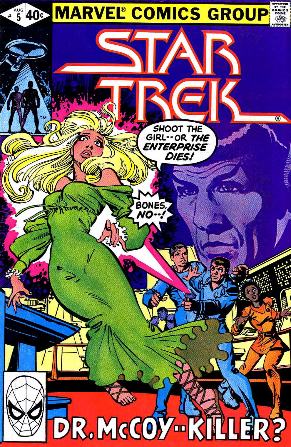 Read online Star Trek (1980) comic -  Issue #5 - 1