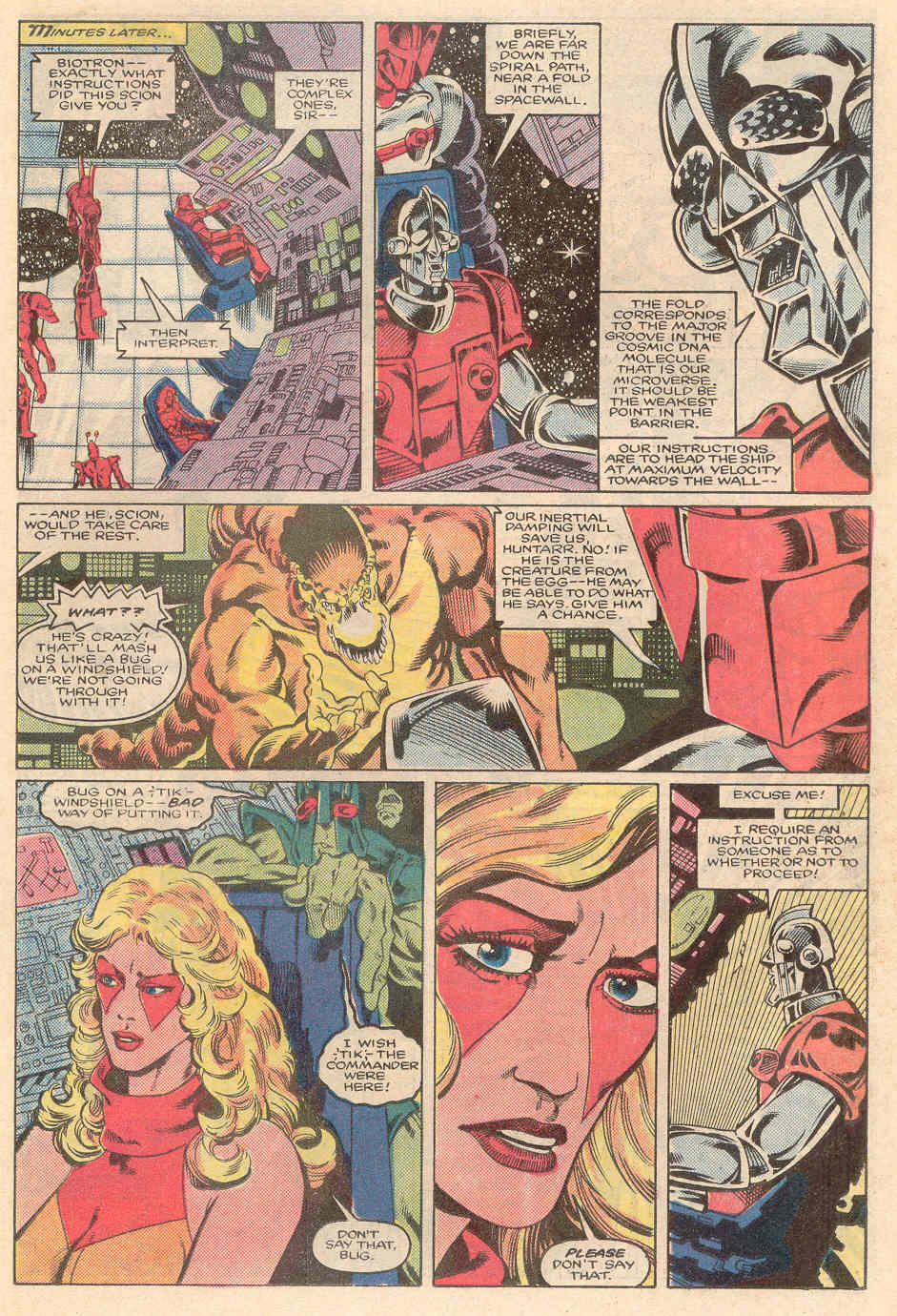 Read online Micronauts: The New Voyages comic -  Issue #12 - 12