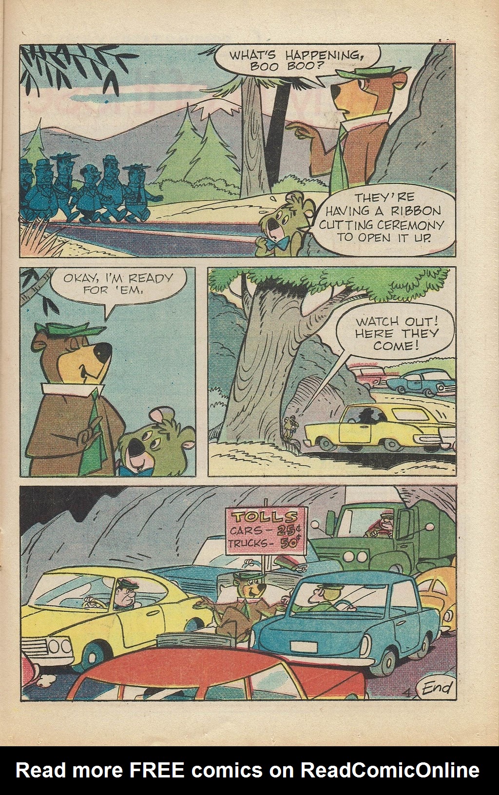 Read online Yogi Bear (1970) comic -  Issue #12 - 21