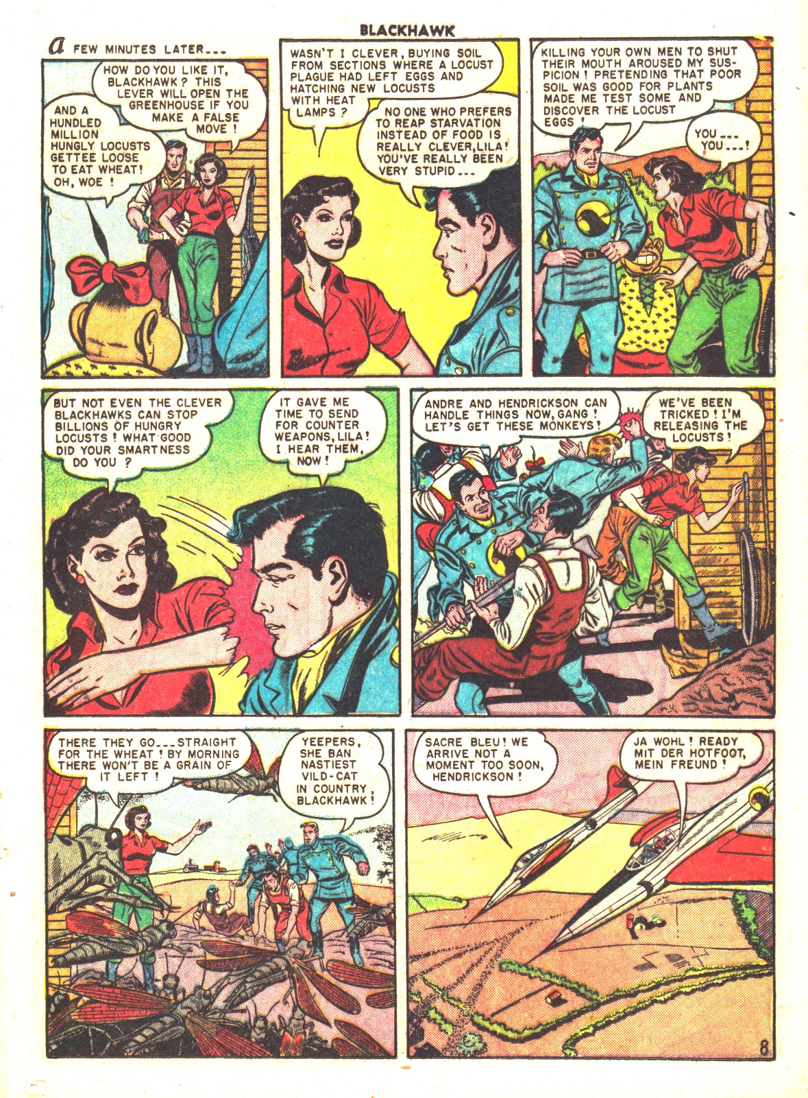 Read online Blackhawk (1957) comic -  Issue #35 - 33