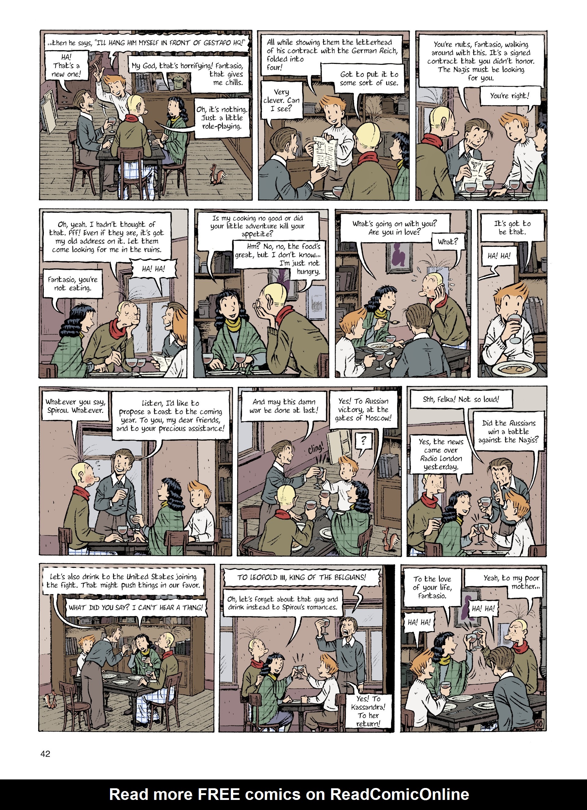 Read online Spirou: Hope Against All Odds comic -  Issue #2 - 42