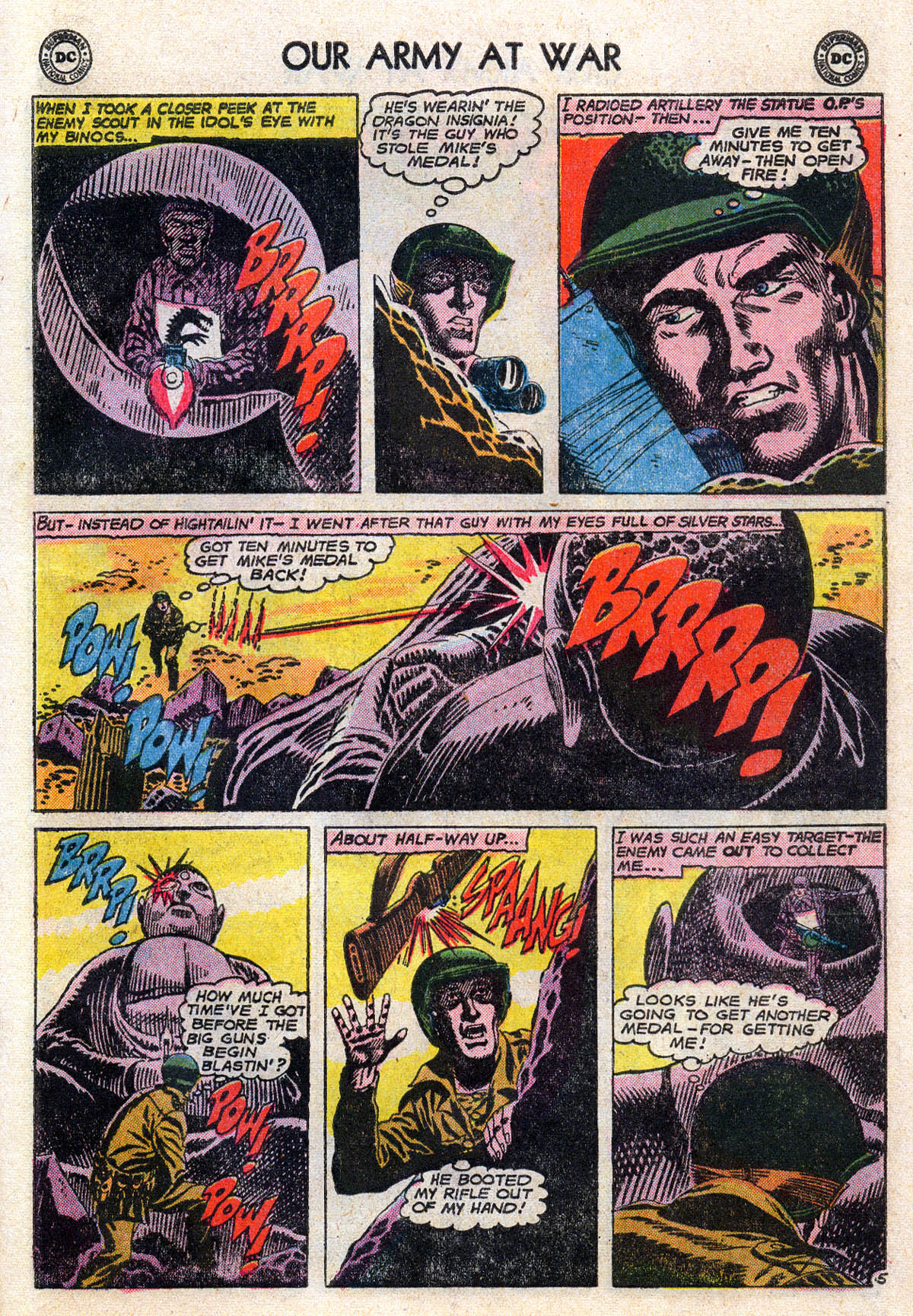 Read online Our Army at War (1952) comic -  Issue #145 - 27