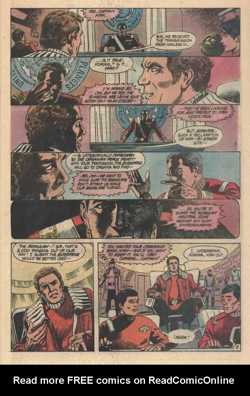 Read online Star Trek (1984) comic -  Issue #3 - 4