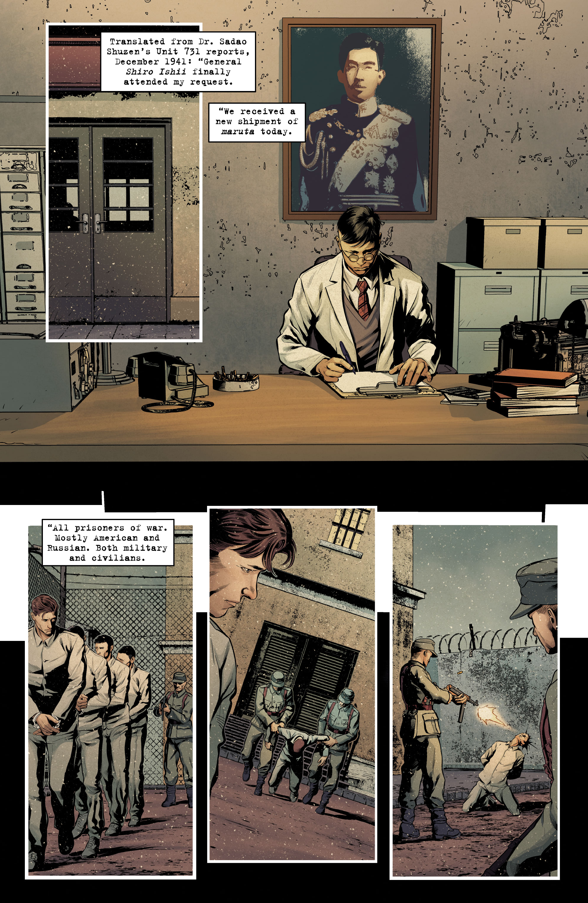 Read online The Collector: Unit 731 comic -  Issue #1 - 7