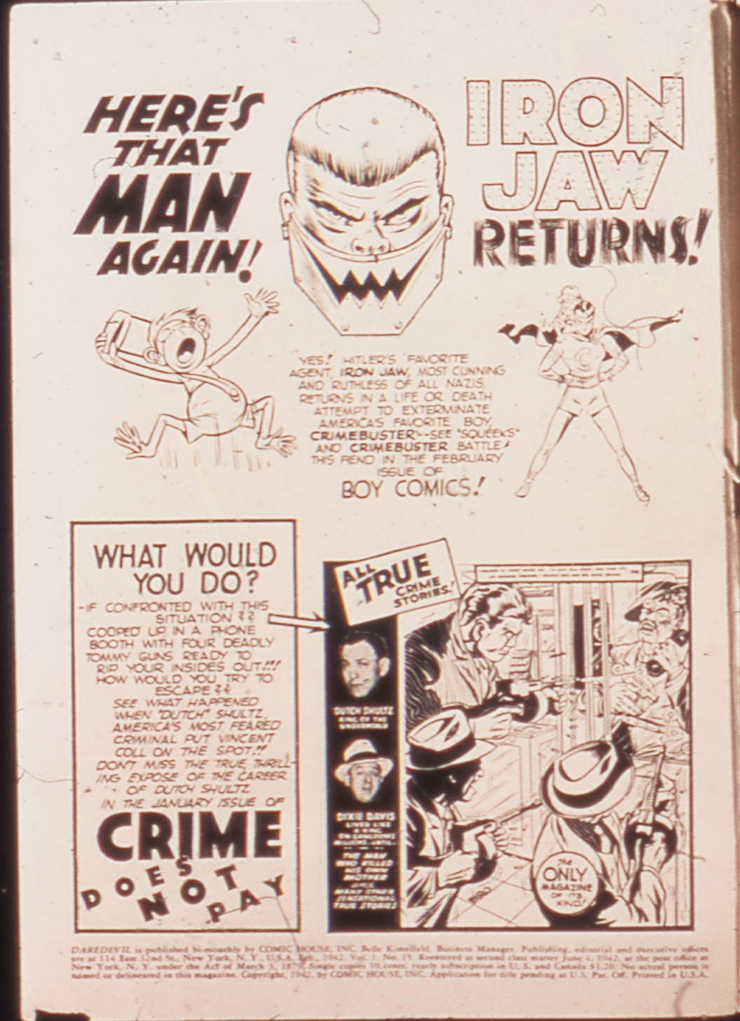 Read online Daredevil (1941) comic -  Issue #15 - 2
