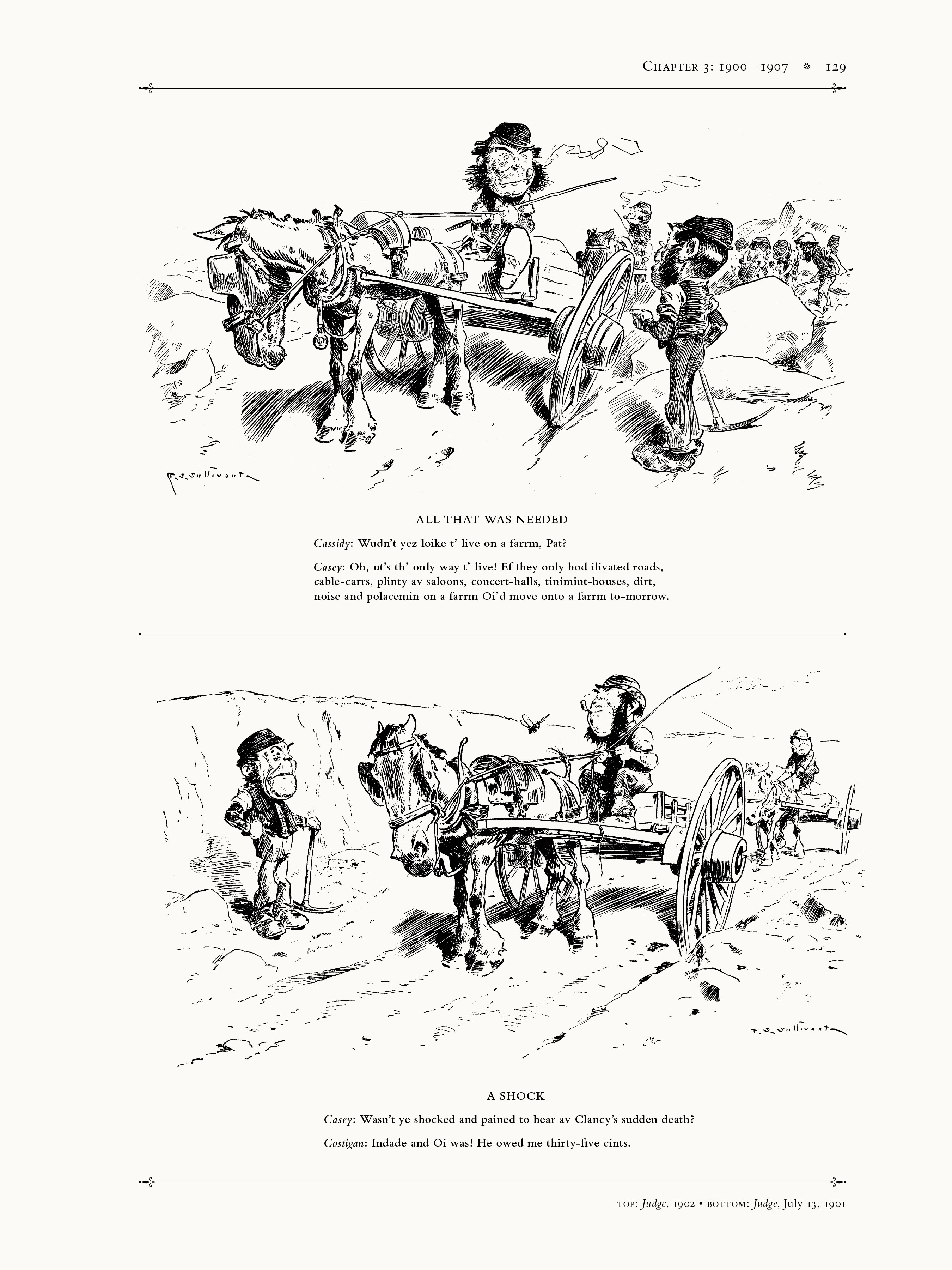 Read online A Cockeyed Menagerie: The Drawings of T.S. Sullivant comic -  Issue # TPB (Part 2) - 44