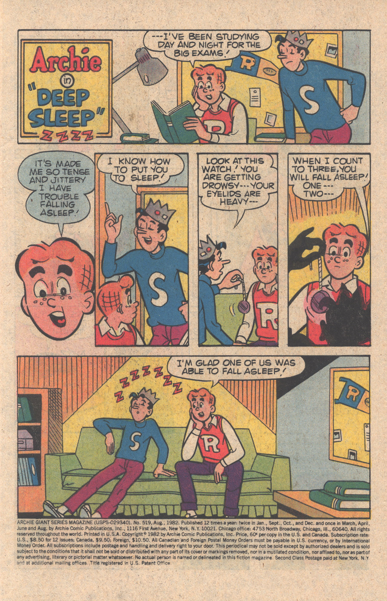 Read online Archie Giant Series Magazine comic -  Issue #519 - 3