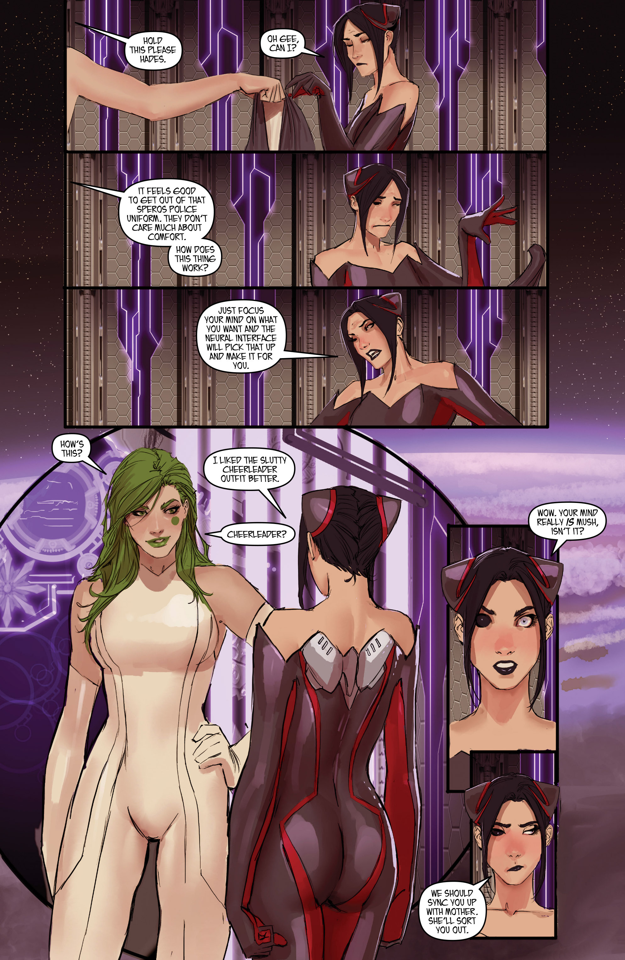 Read online Aphrodite IX (2013) comic -  Issue #Aphrodite IX (2013) _TPB 2 - 100