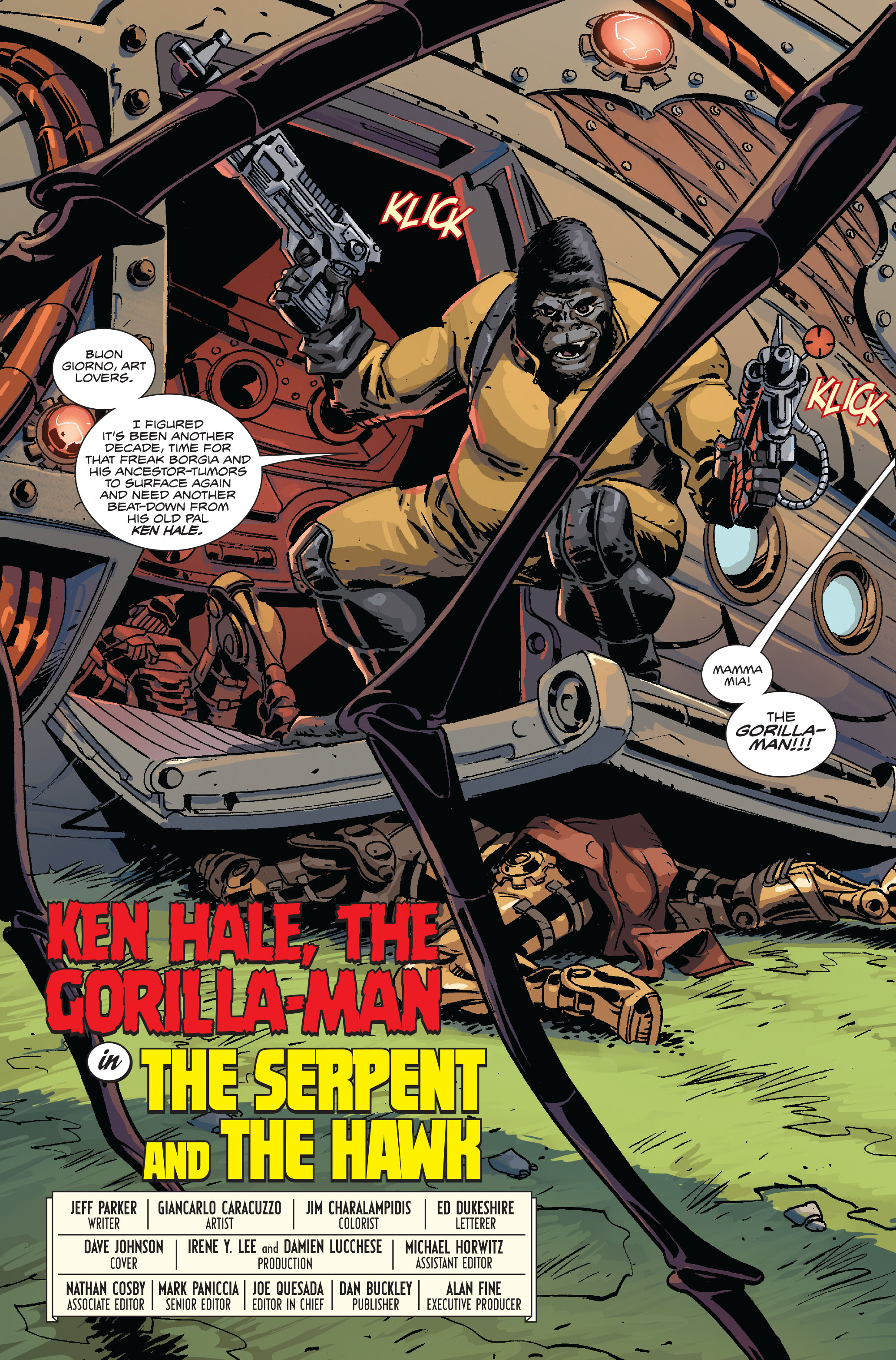 Read online Gorilla Man comic -  Issue #1 - 5