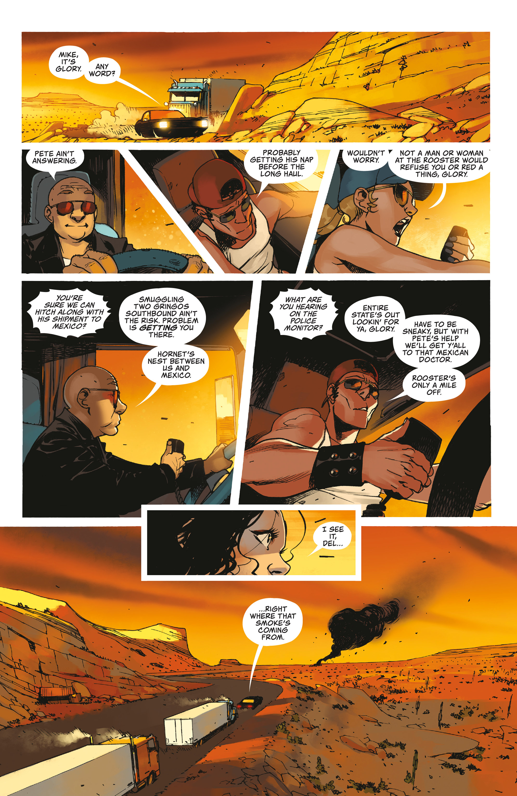 Read online Death Or Glory comic -  Issue #6 - 19