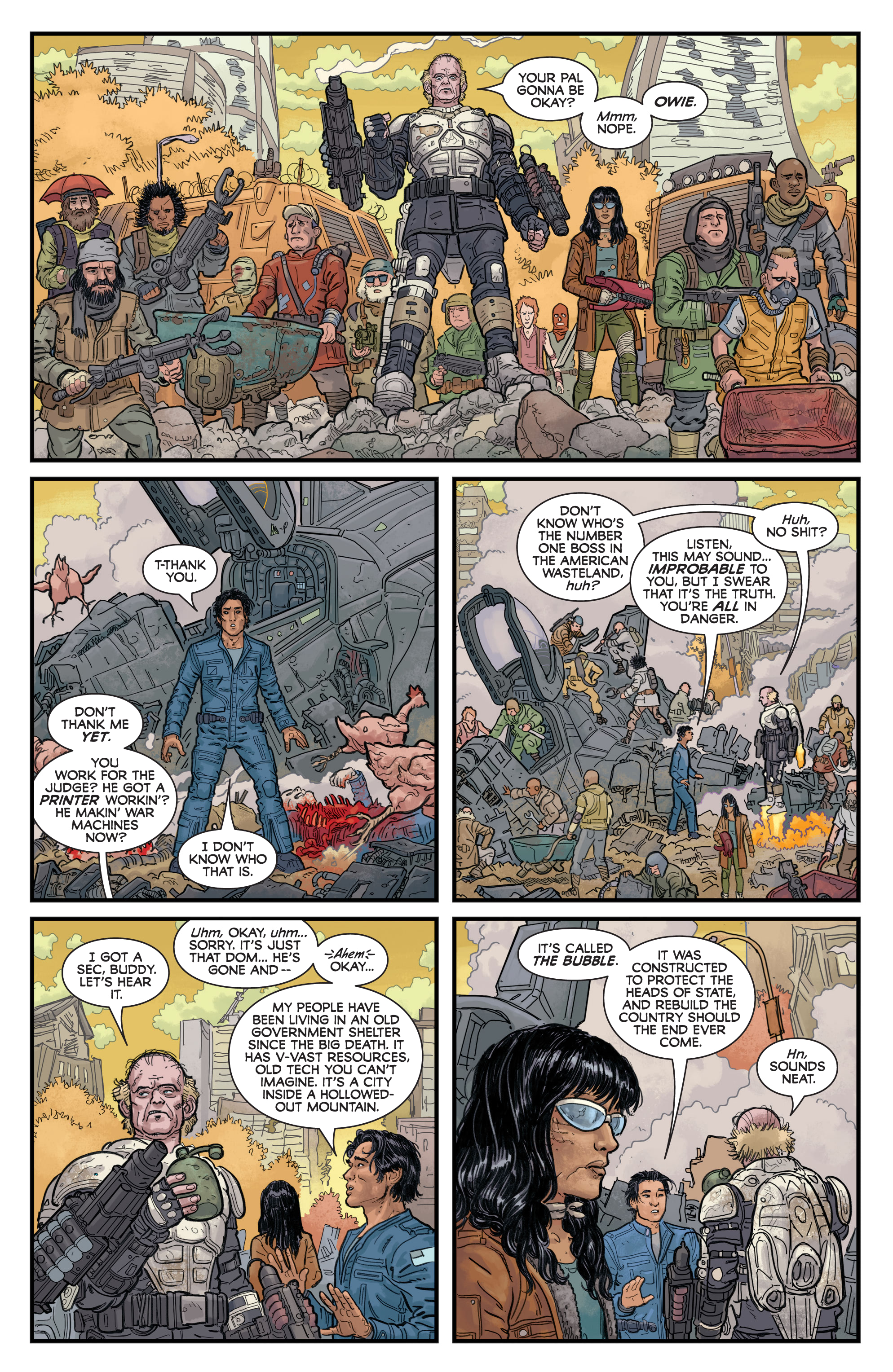 Read online Post Americana comic -  Issue #1 - 18