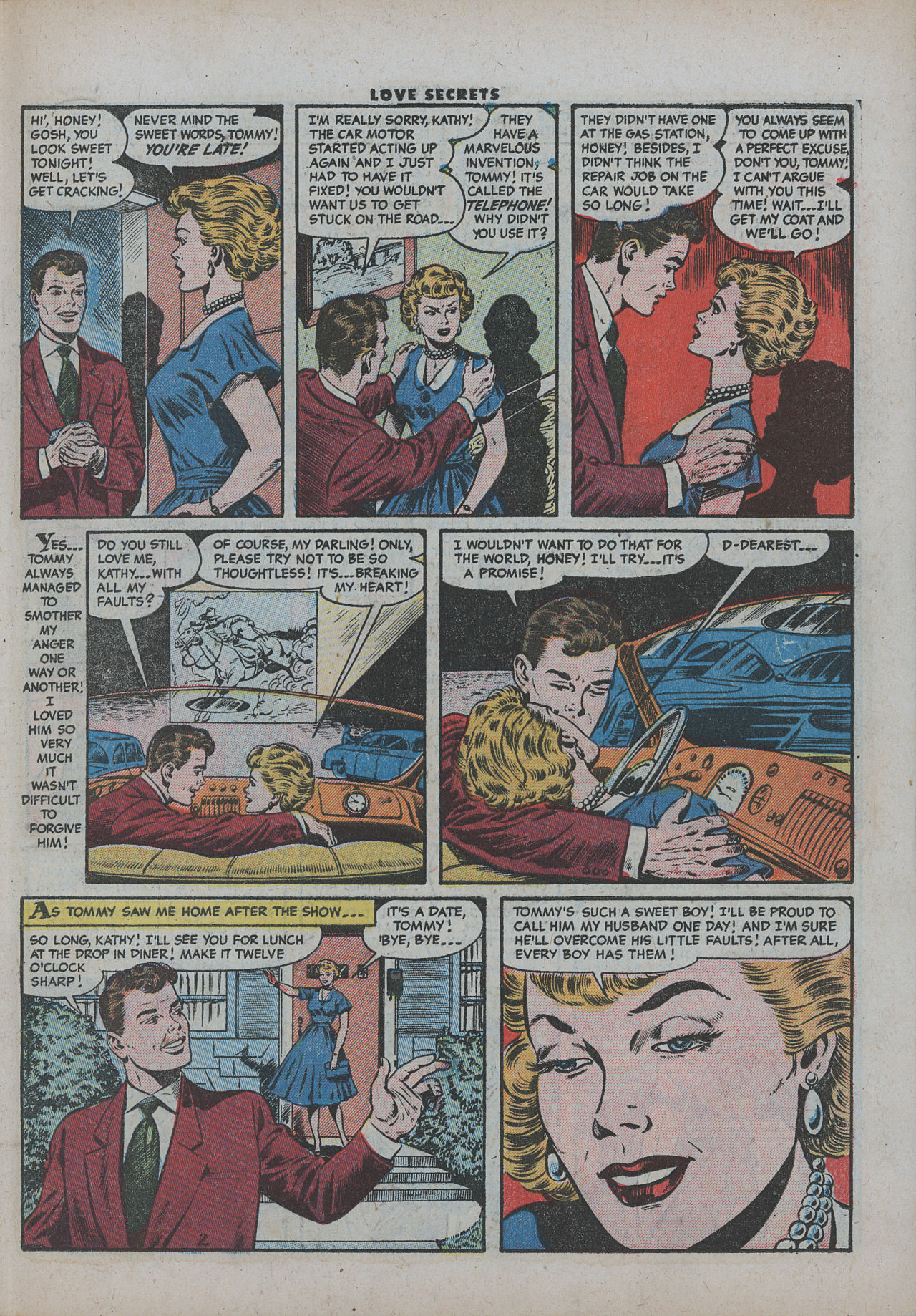 Read online Love Secrets (1953) comic -  Issue #44 - 19