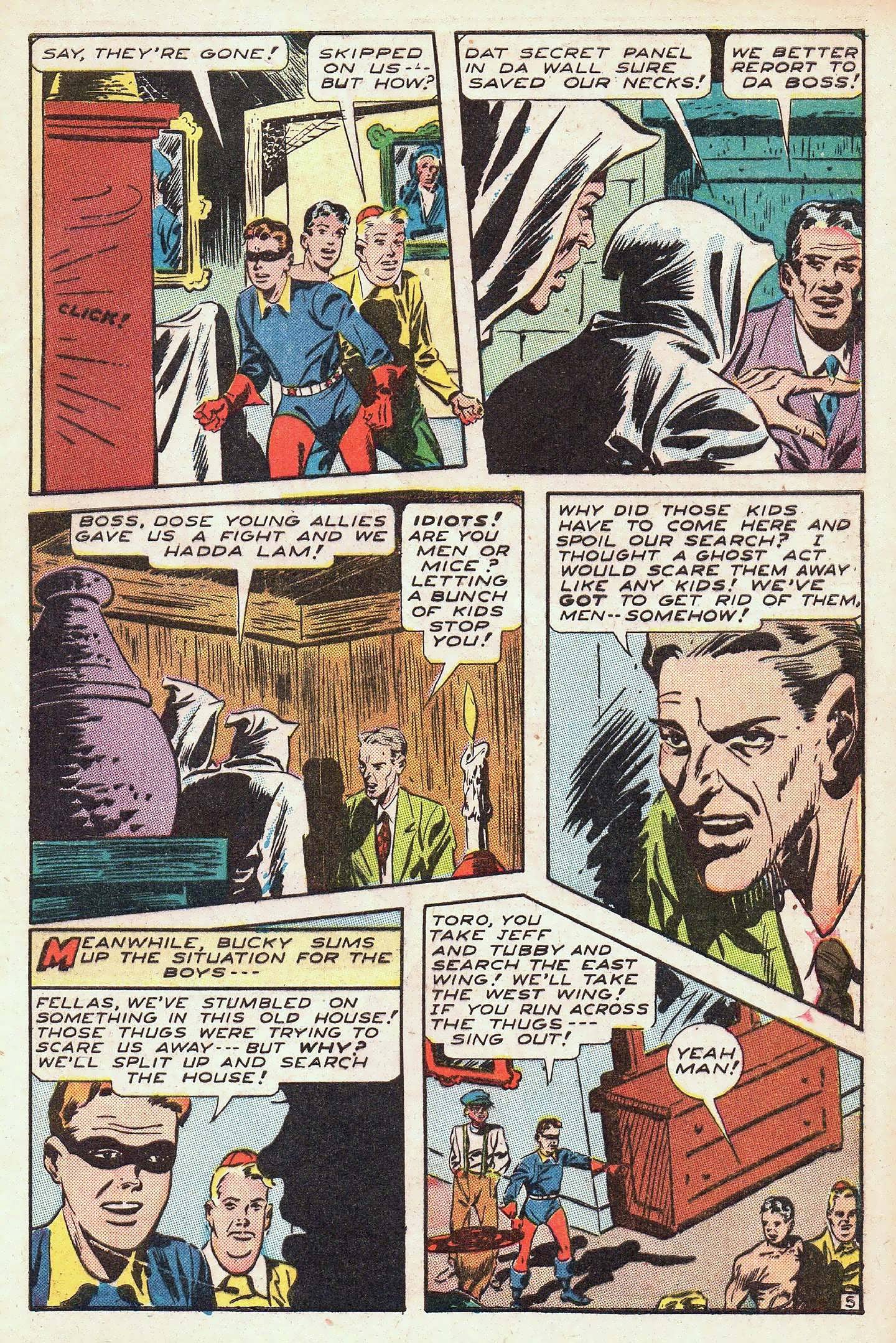 Read online Young Allies Comics comic -  Issue #19 - 45