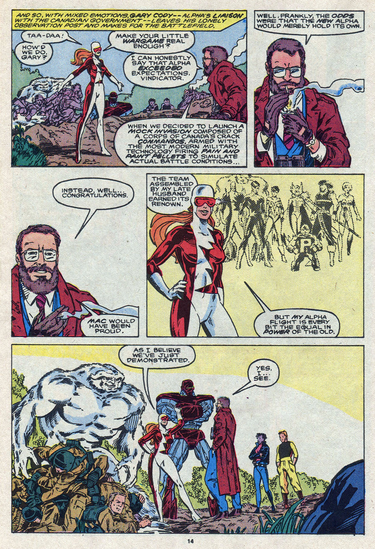 Read online Alpha Flight (1983) comic -  Issue #51 - 19