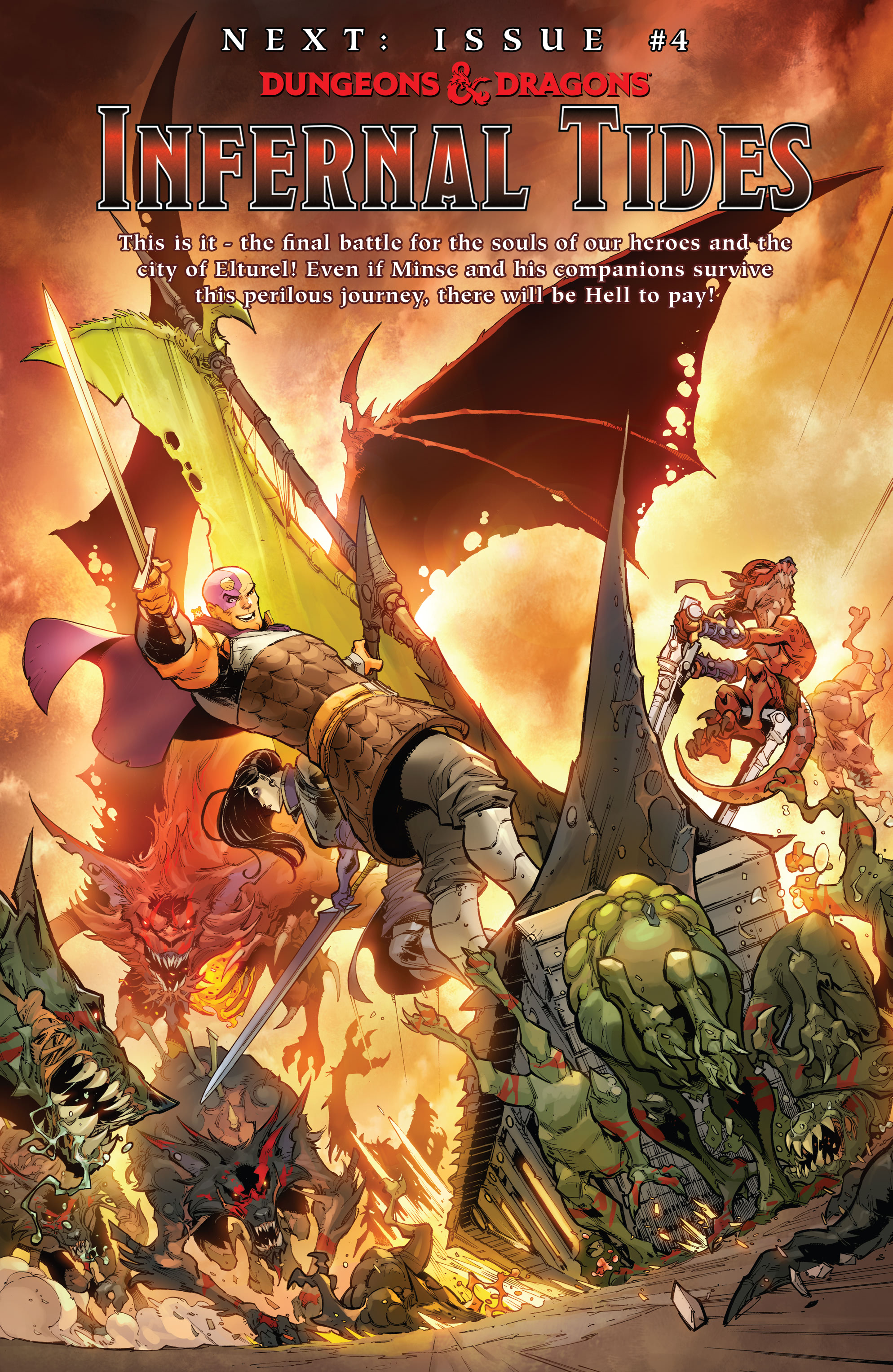 Read online Dungeons & Dragons: Infernal Tides comic -  Issue #3 - 22
