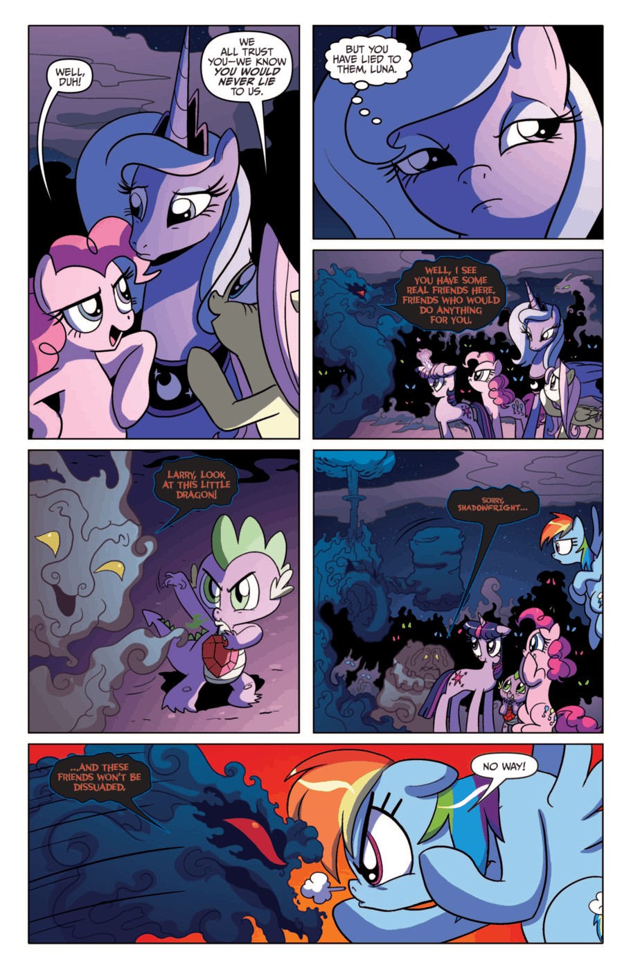 Read online My Little Pony: Friendship is Magic comic -  Issue #6 - 23