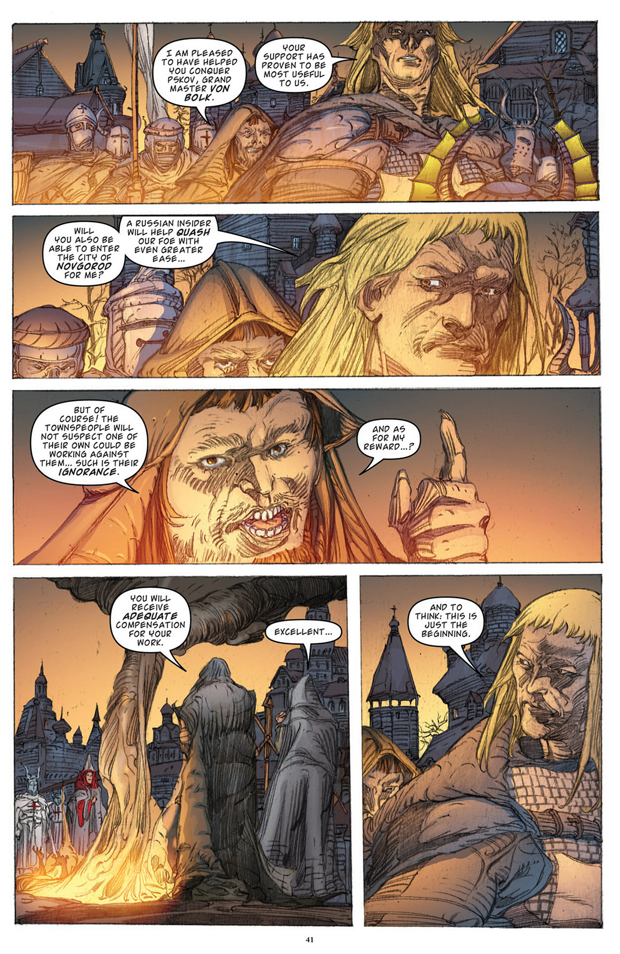 Read online Nevsky: A Hero of the People comic -  Issue # TPB - 41