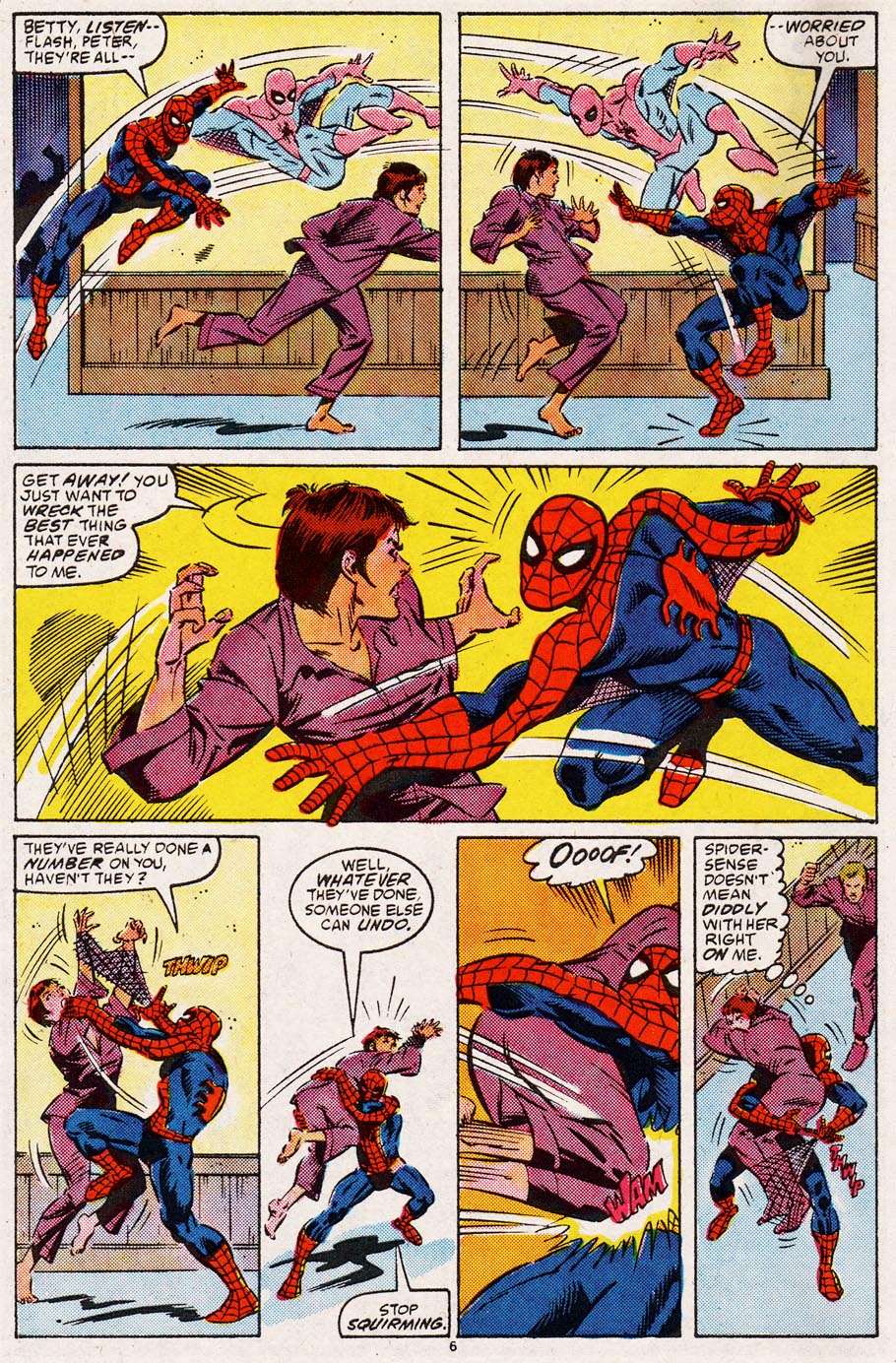 Read online Web of Spider-Man (1985) comic -  Issue #41 - 6