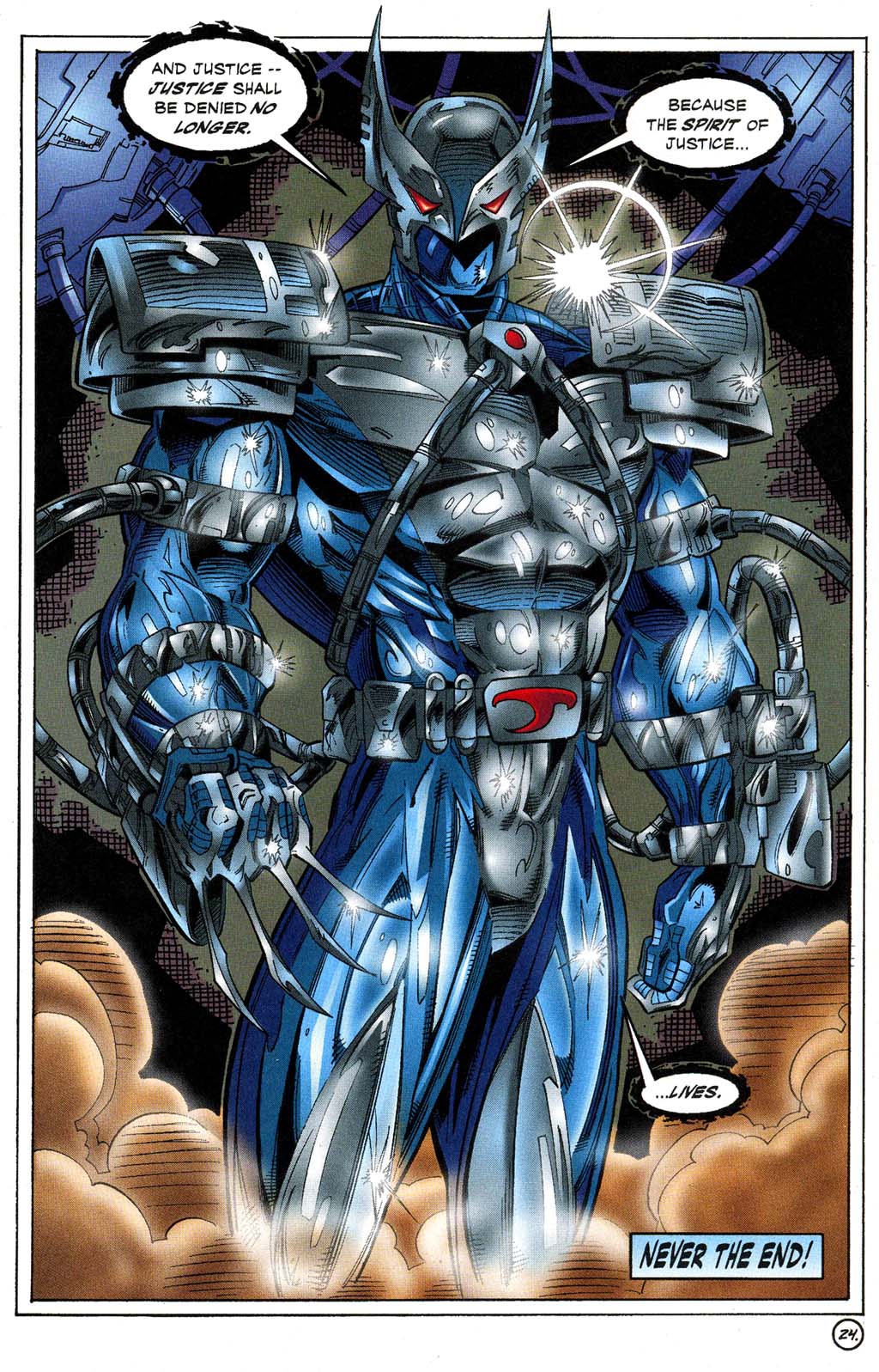 Read online The New Shadowhawk comic -  Issue #7 - 22