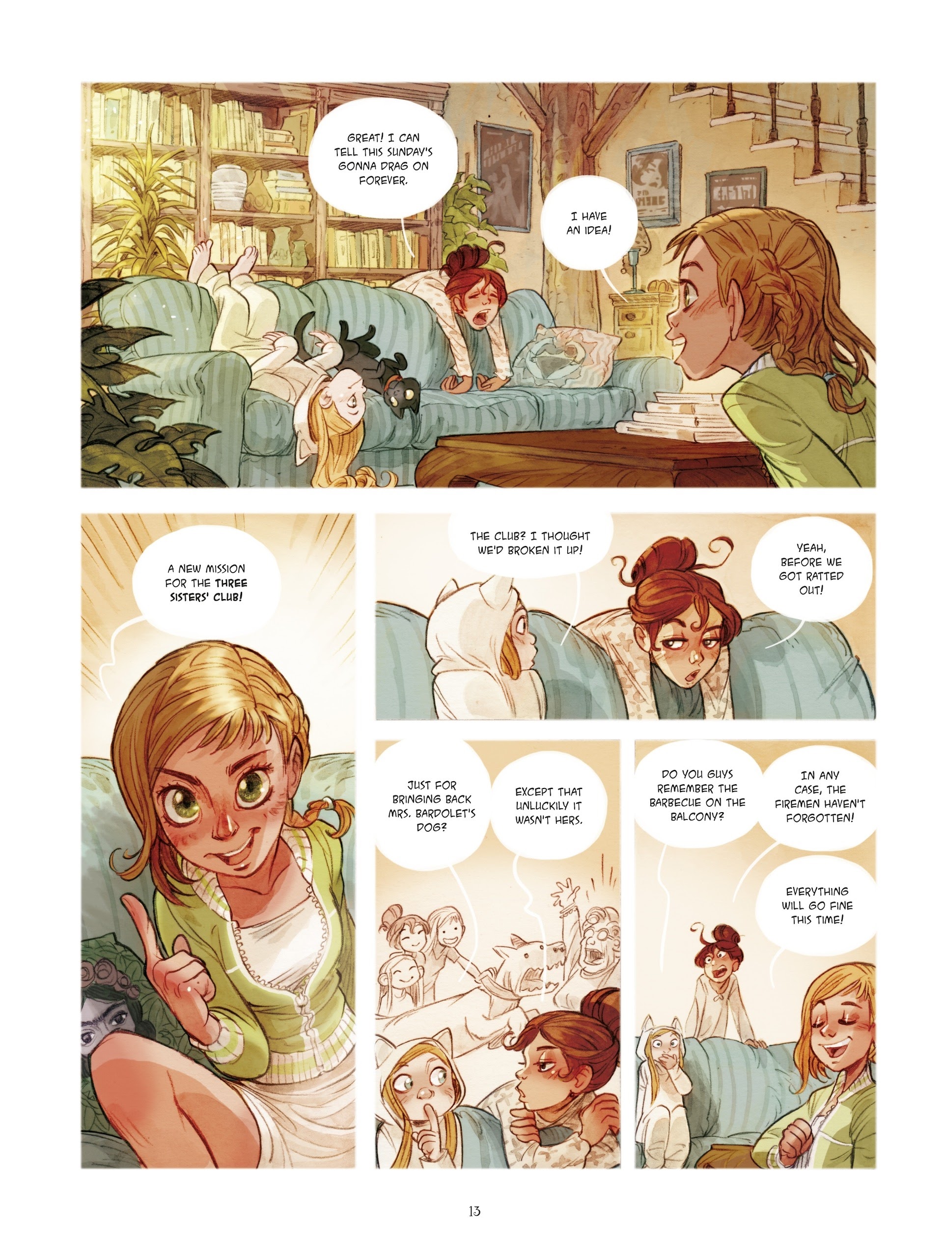 Read online The Grémillet Sisters comic -  Issue #1 - 15