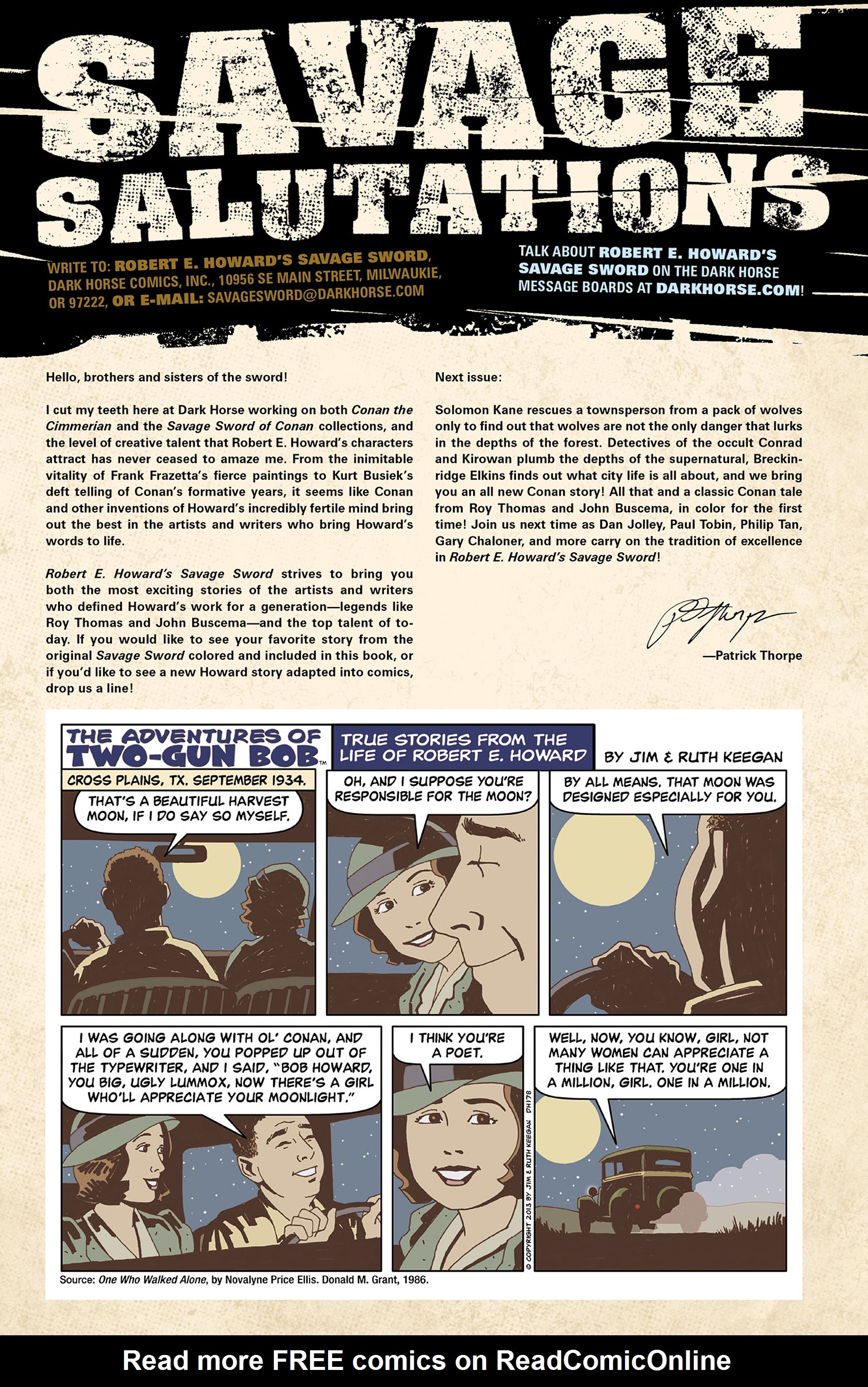 Read online Robert E. Howard's Savage Sword comic -  Issue #7 - 83
