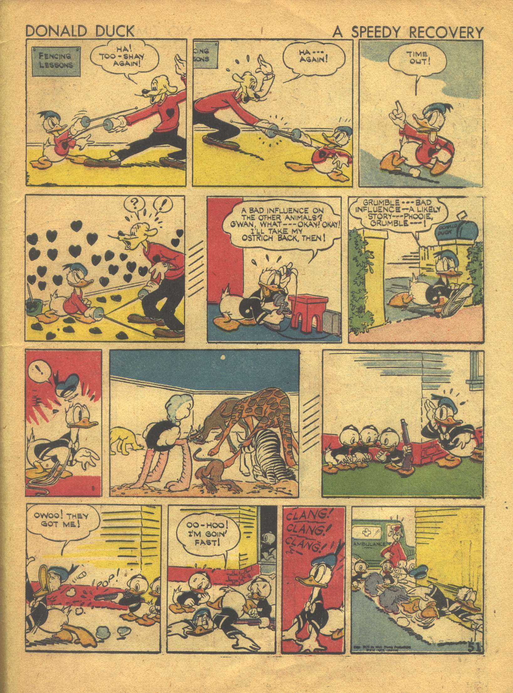 Read online Walt Disney's Comics and Stories comic -  Issue #17 - 53