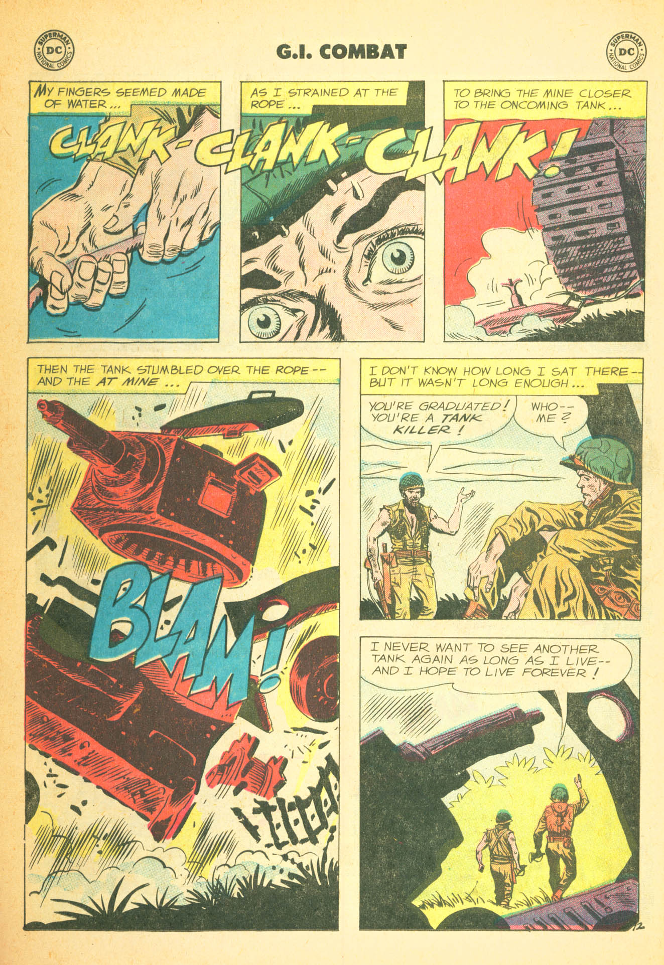 Read online G.I. Combat (1952) comic -  Issue #67 - 14