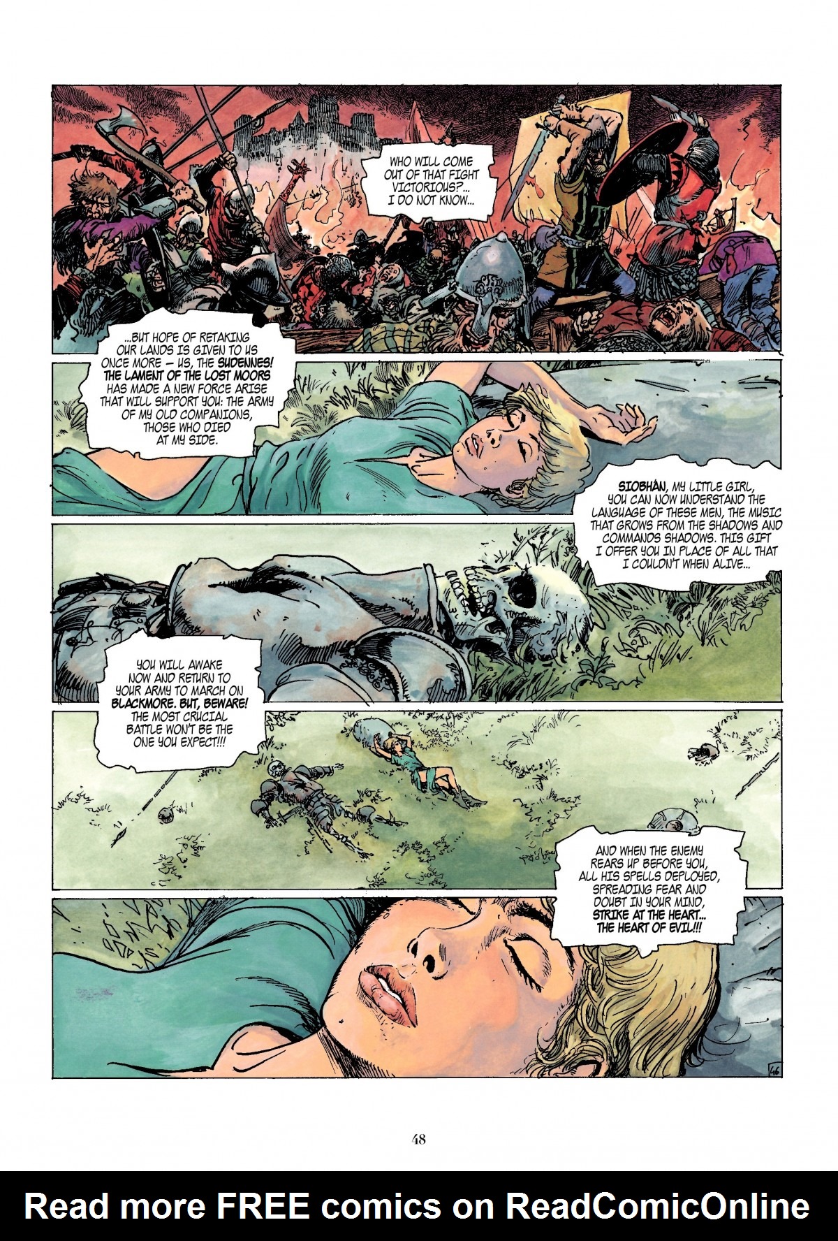 Read online Lament of the Lost Moors comic -  Issue #2 - 48