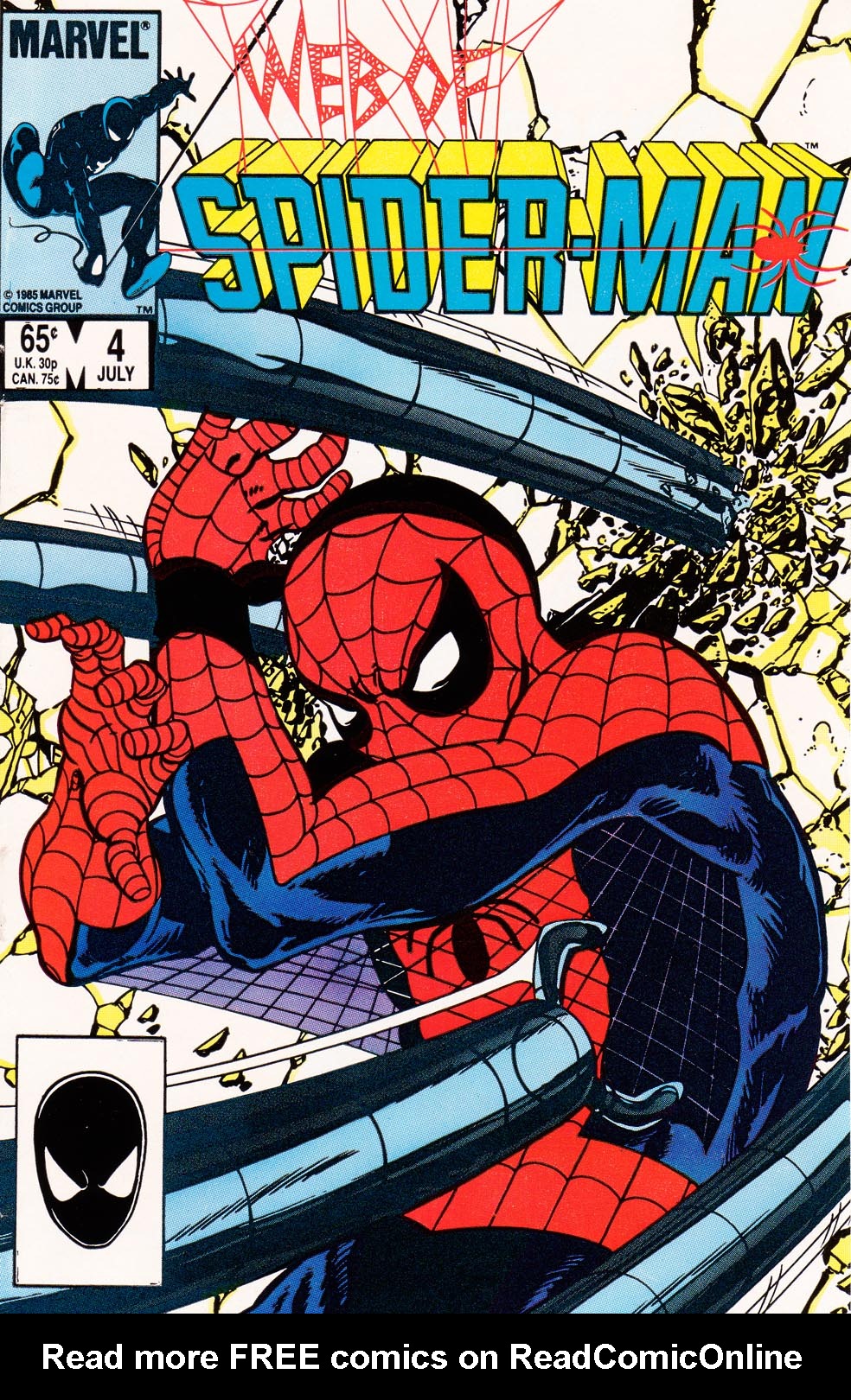 Read online Web of Spider-Man (1985) comic -  Issue #4 - 1