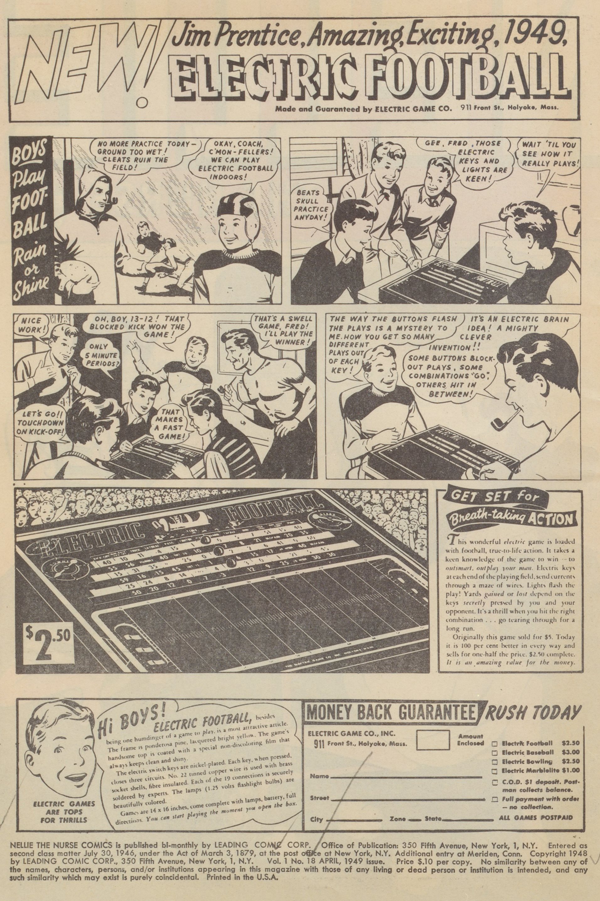 Read online Nellie The Nurse (1945) comic -  Issue #18 - 2