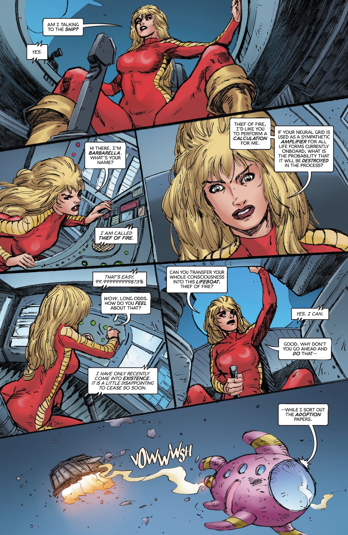 Read online Barbarella (2017) comic -  Issue #8 - 18