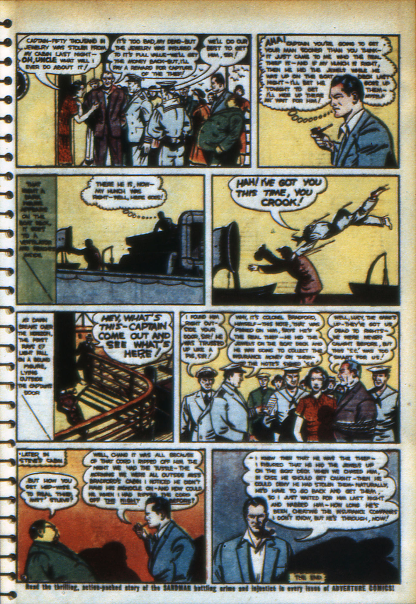 Read online Adventure Comics (1938) comic -  Issue #48 - 50