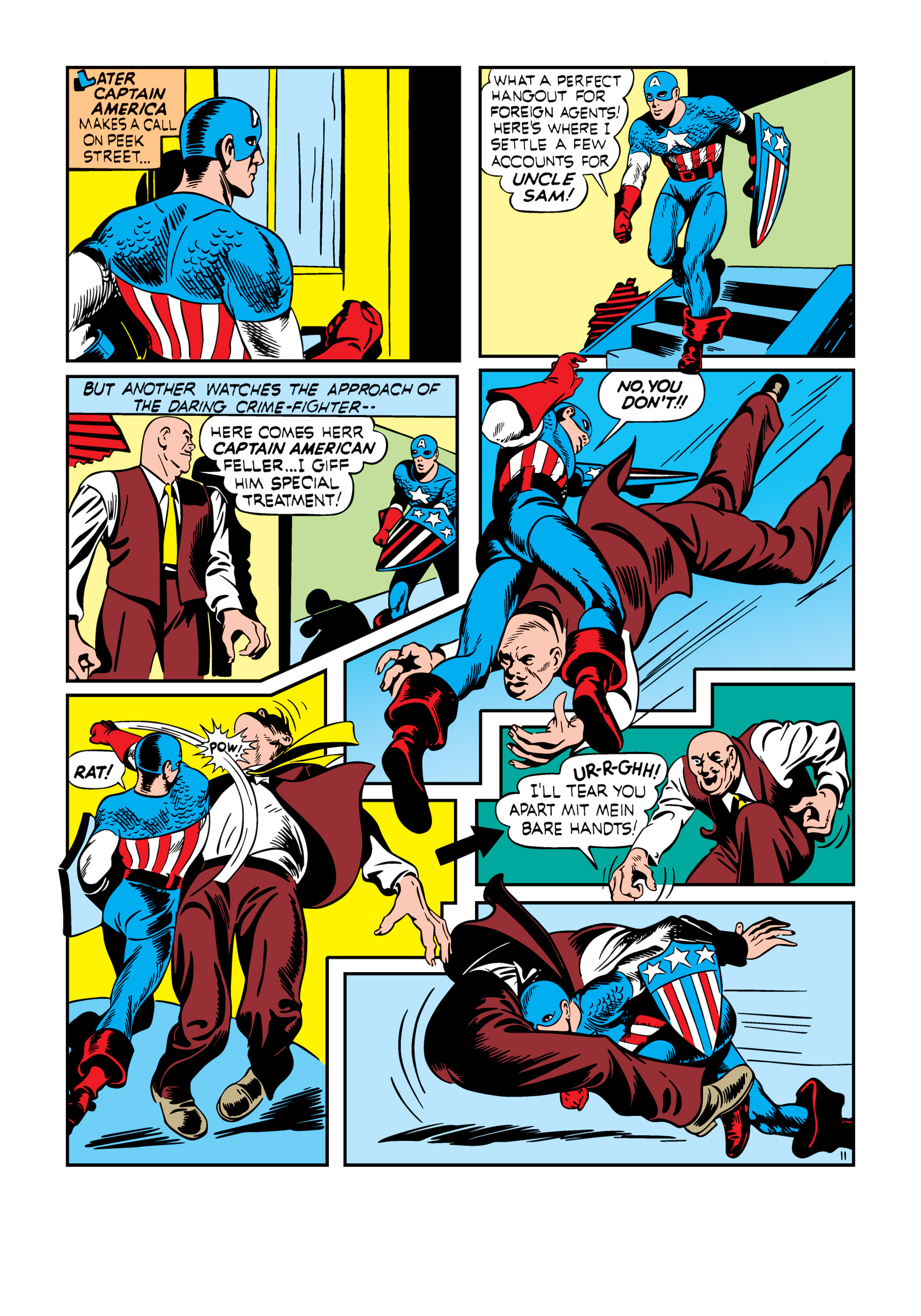 Read online Marvel Masterworks: Golden Age Captain America comic -  Issue # TPB 1 (Part 1) - 39
