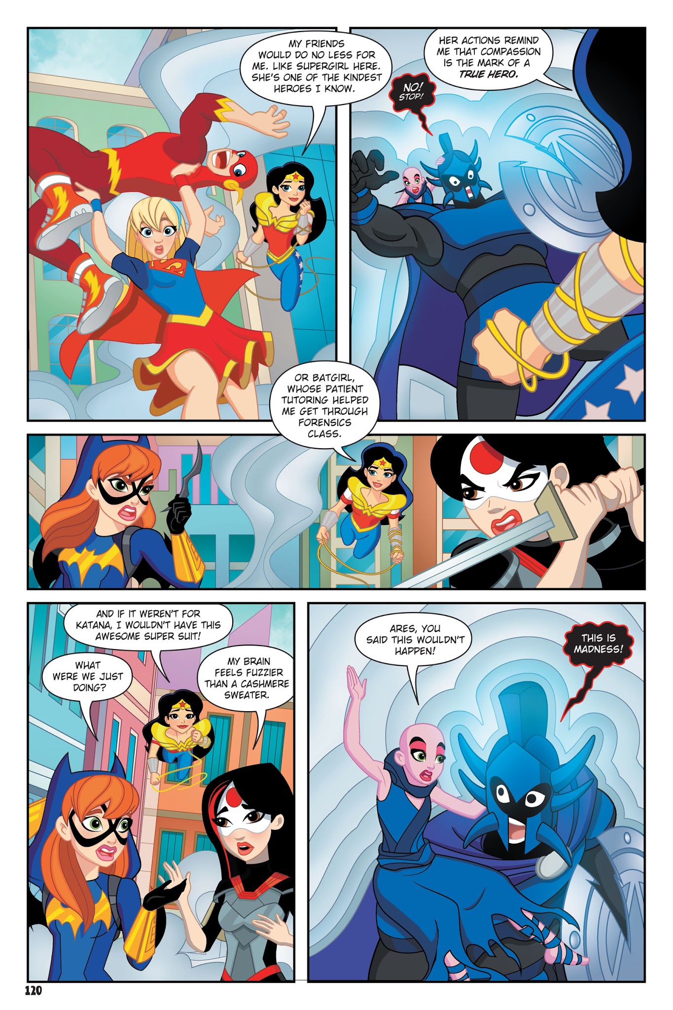 Read online DC Super Hero Girls: Summer Olympus comic -  Issue # TPB - 116