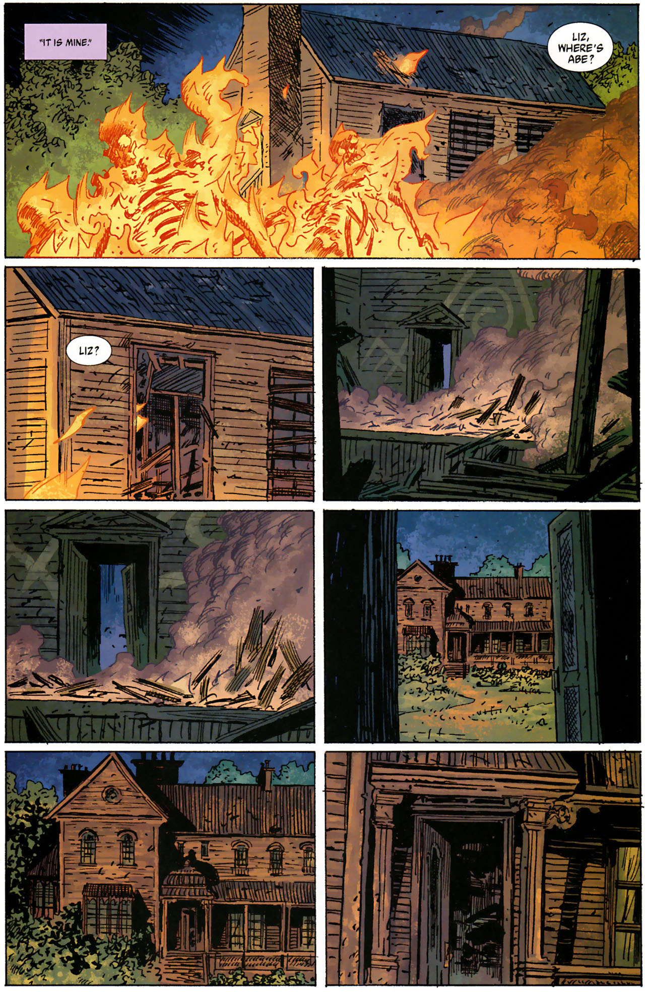 Read online B.P.R.D., Plague of Frogs comic -  Issue #4 - 8