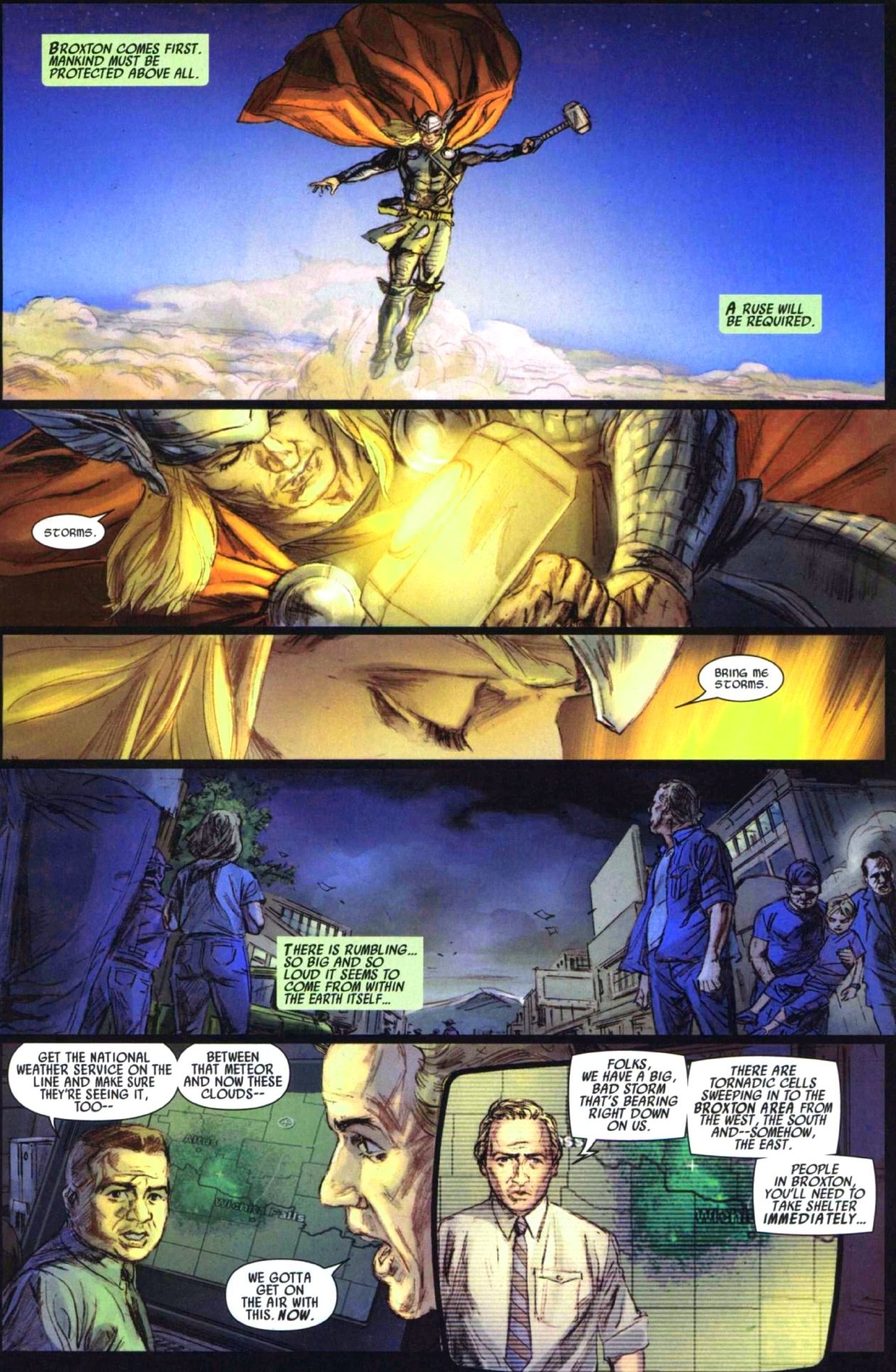 Read online Secret Invasion: Thor comic -  Issue #1 - 12